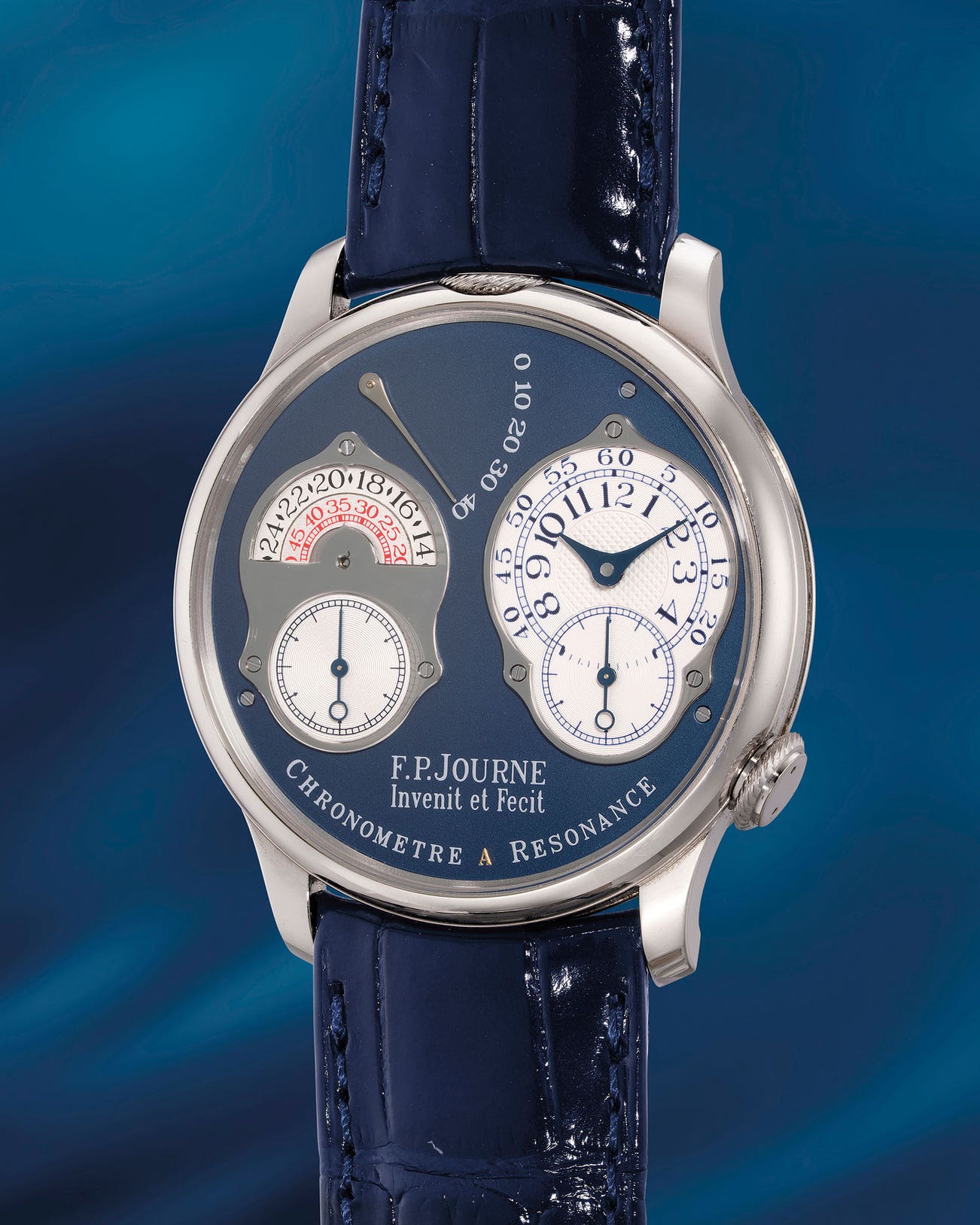 <p><strong>F.P. JOURNE</strong> <em>Chronomètre à Résonance, "Parking Meter", The Armoury, One of five made, Property of Mark Cho</em>, HK$6,000,000 – 12,000,000</p>