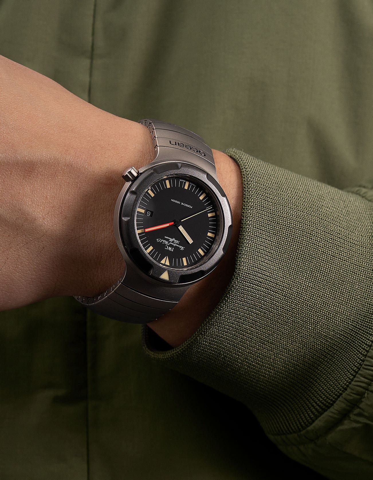<p><strong>IWC</strong> <em>Ocean Bund Combat Diver, Ref. 3529</em></p>