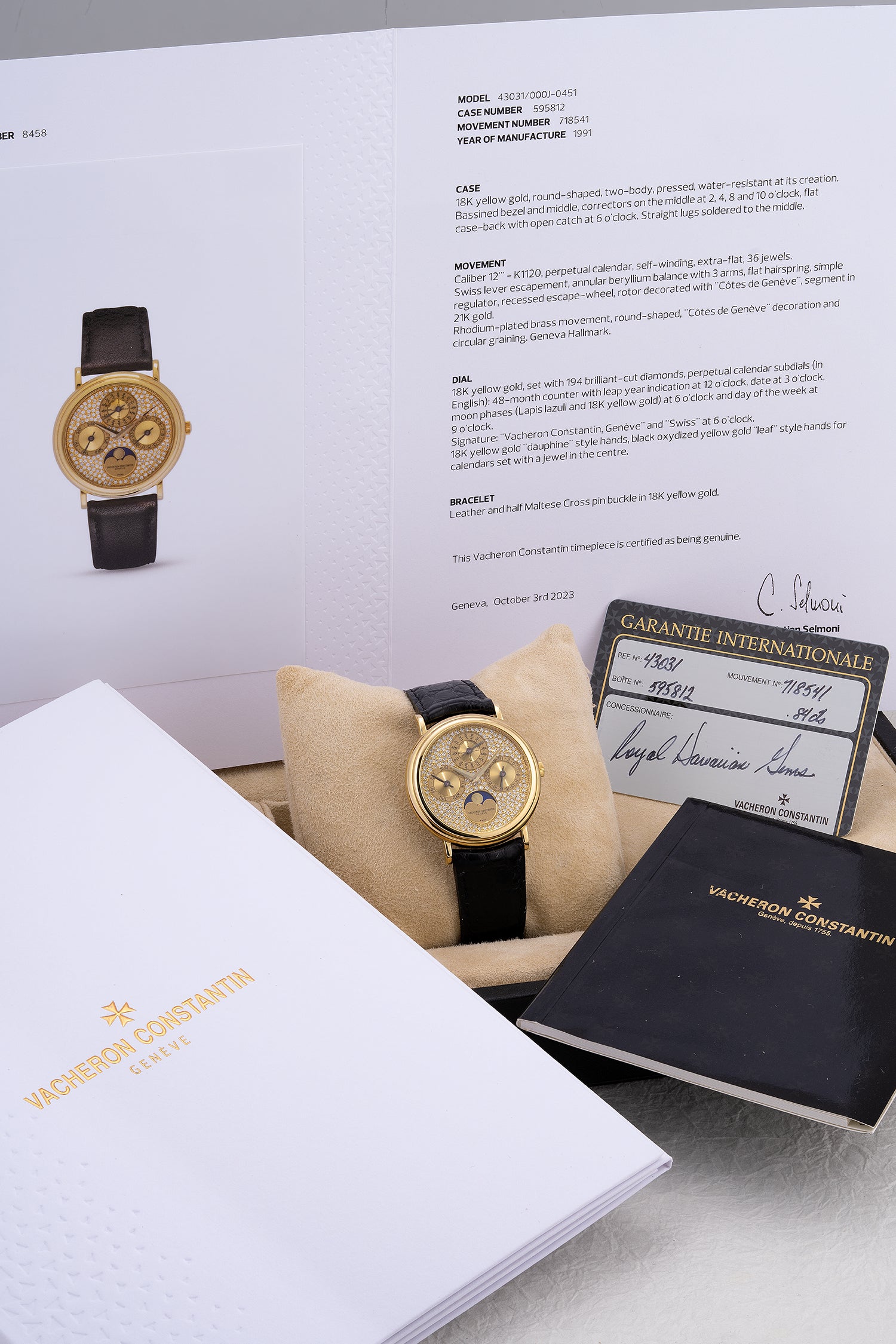 Vacheron Constantin TOKI: Watch Auction