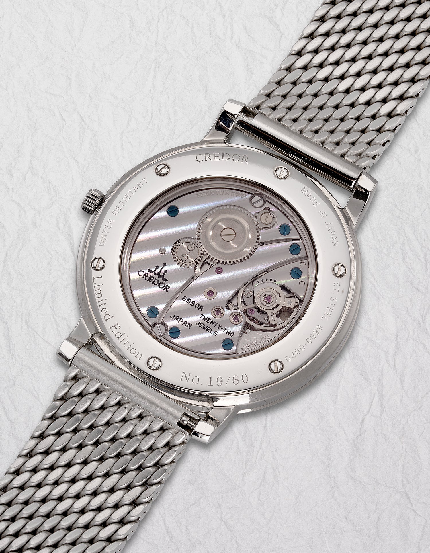 CREDOR シルバー アナログ時計 Credor TOKI: Watch Auction