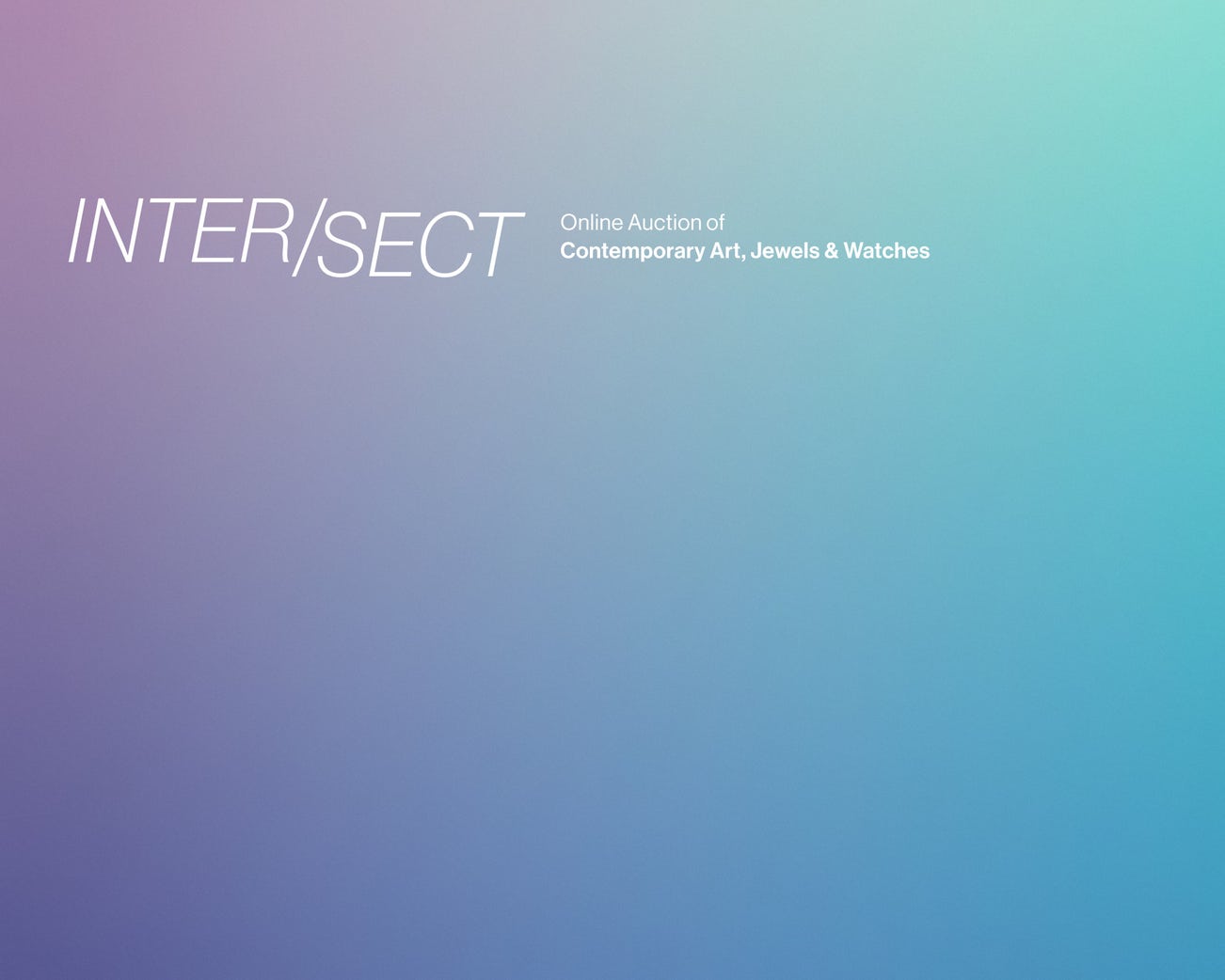 INTERSECT: Online Auction