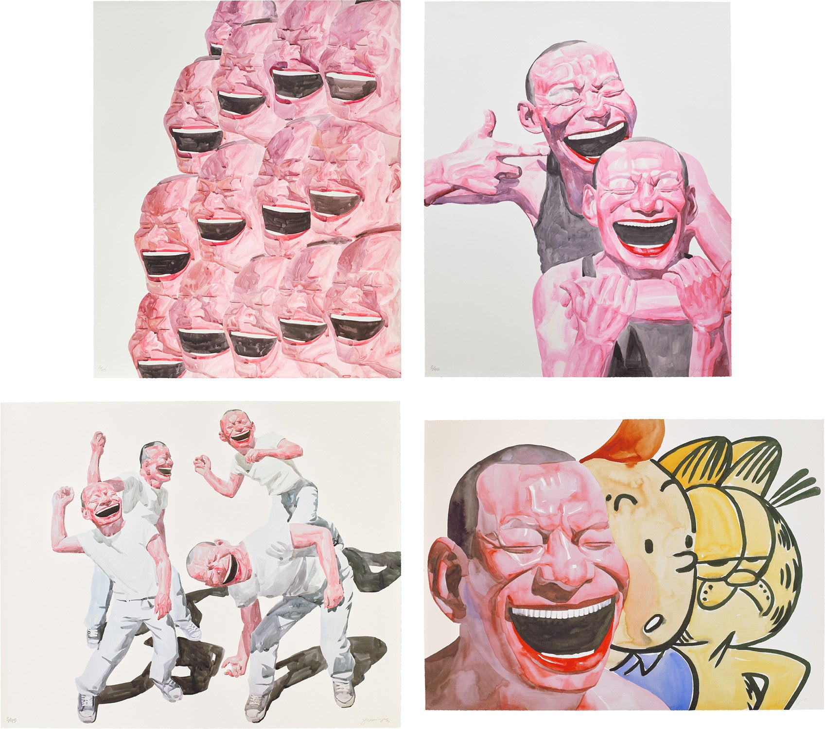 yue minjun 画集 Yue Minjun 24/7: Online Auction