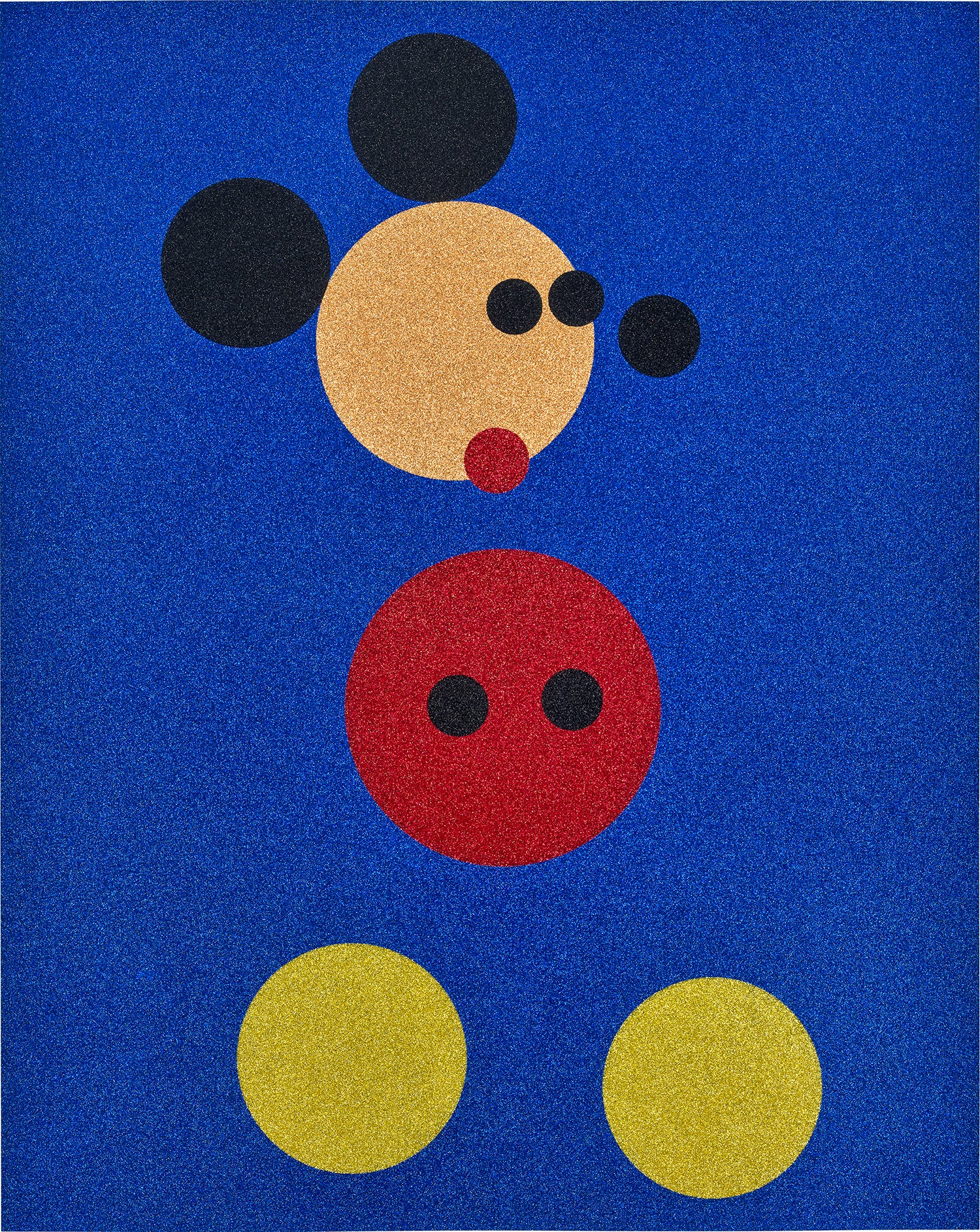 Mickey (Blue Glitter)
