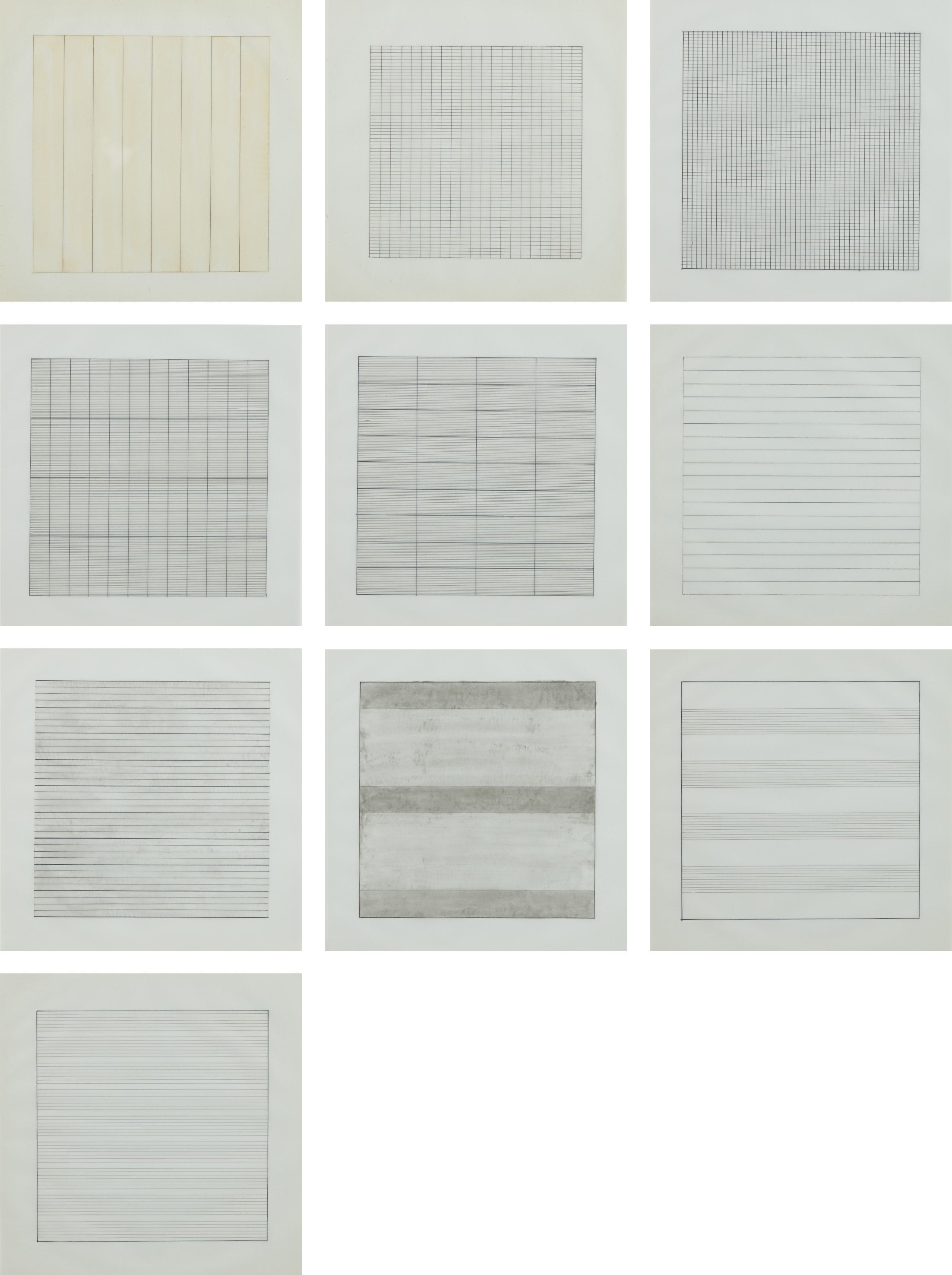 Agnes Martin Phillips x Artsy: Wrapped/Unwrapped