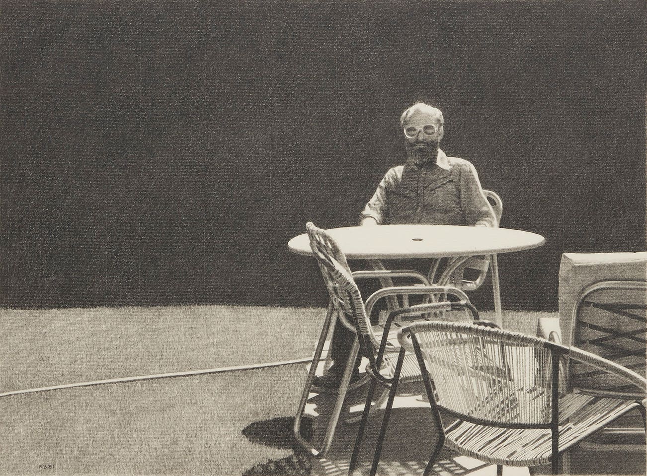 <p><strong>ROBERT BECHTLE</strong> <em>Santa Barbara Patio II,</em> $8,000–12,000</p>