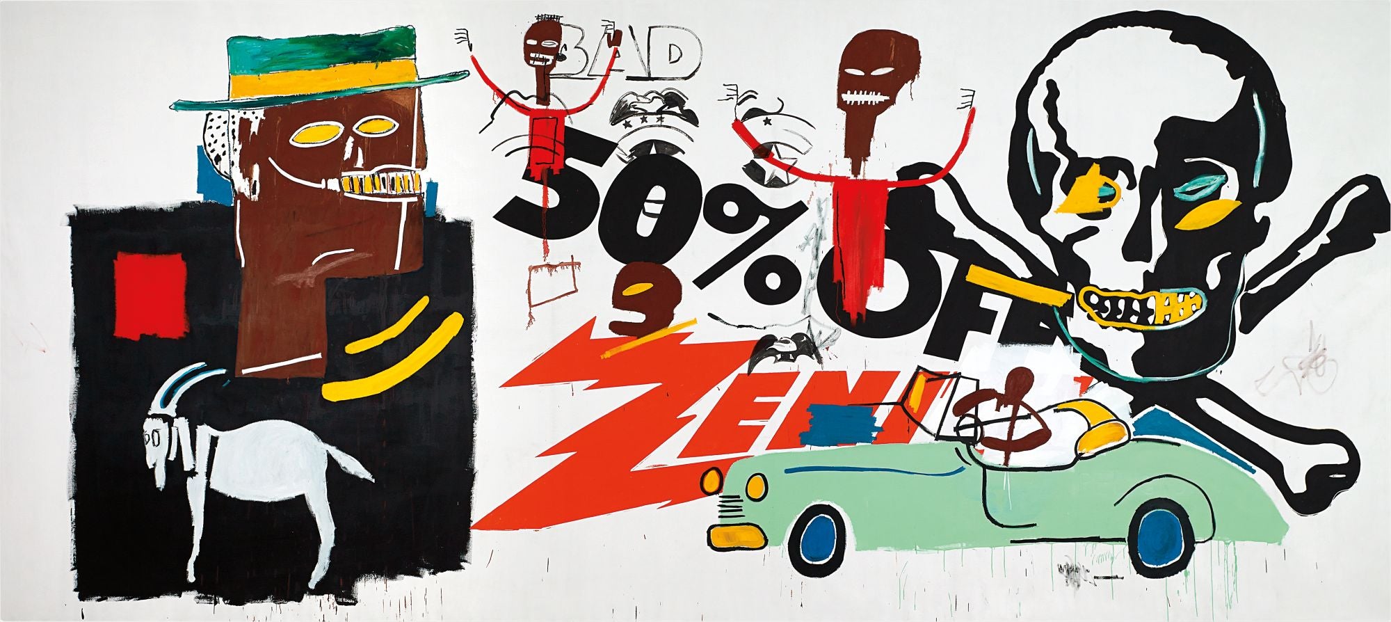 アート・デザイン・音楽 WARHOL ON BASQUIAT Andy Warhol and Jean-Michel Basquiat reconcile in Paris | Culture