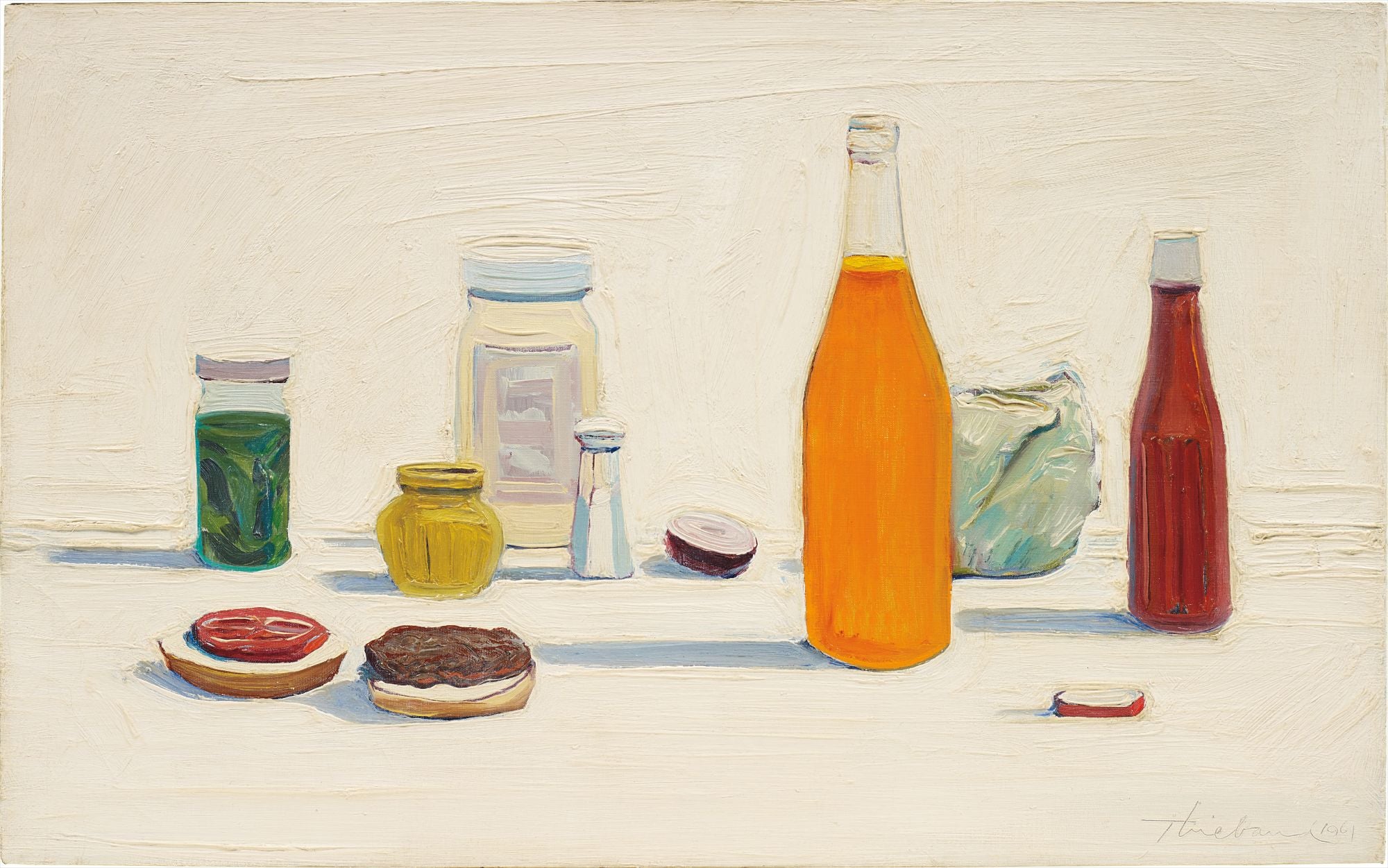 Wayne Thiebaud Contemporary Art Evening Sale