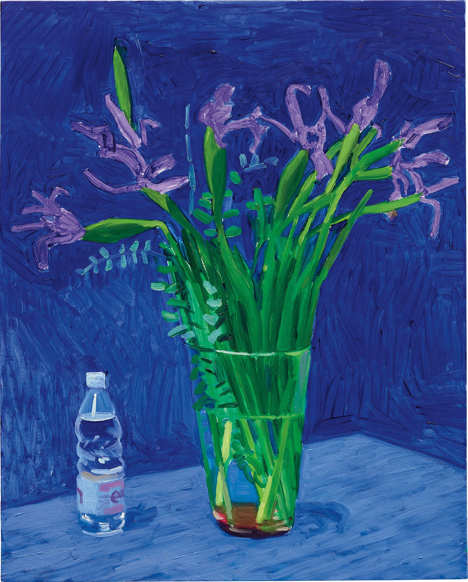 額装品/Iris With Evian Bottle/デビット ホックニー David Hockney 20th Century & Contemporary Art Evening Sale