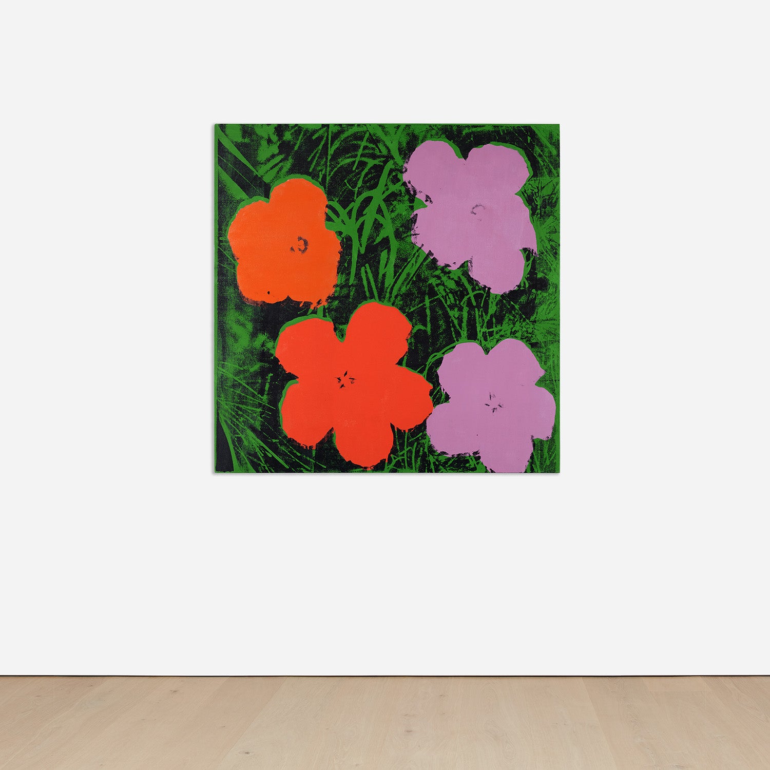 ANDY WARHOL、FLOWERS#2、希少画集画、新品高級額、額装付 Andy Warhol: 