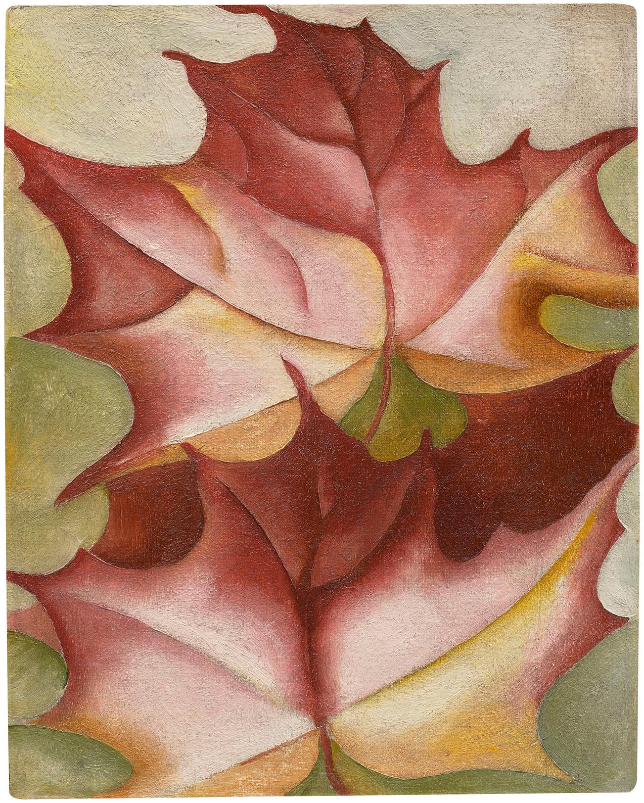 <p><strong>GEORGIA O&rsquo;KEEFFE</strong> <em>Maple Leaves and Flowering Cactus (double-sided),</em> $700,000&ndash;1,000,000</p>

