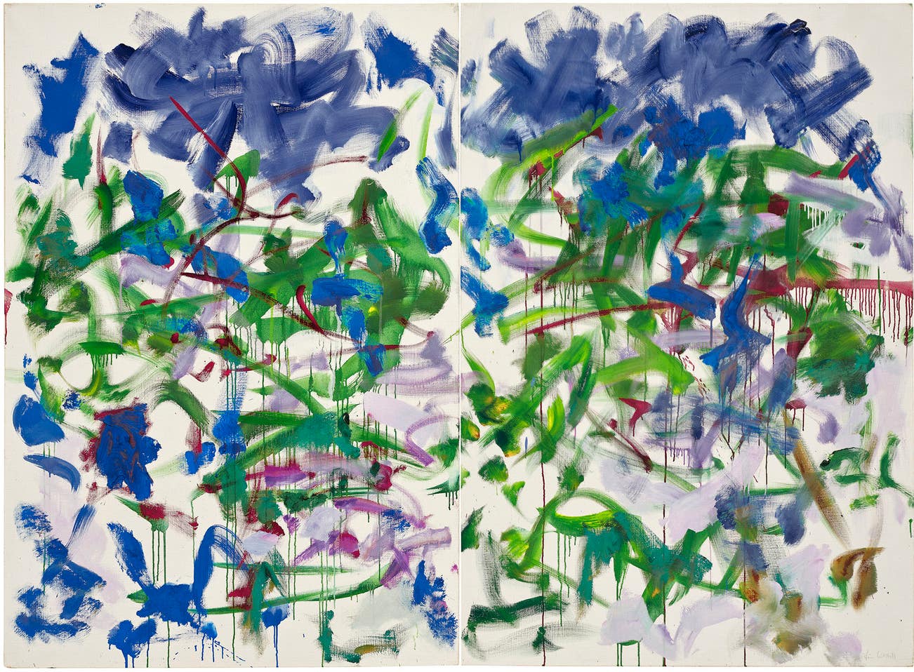 <p><strong>JOAN MITCHELL</strong> <em>Plain,</em> $5,000,000&ndash;7,000,000</p>
