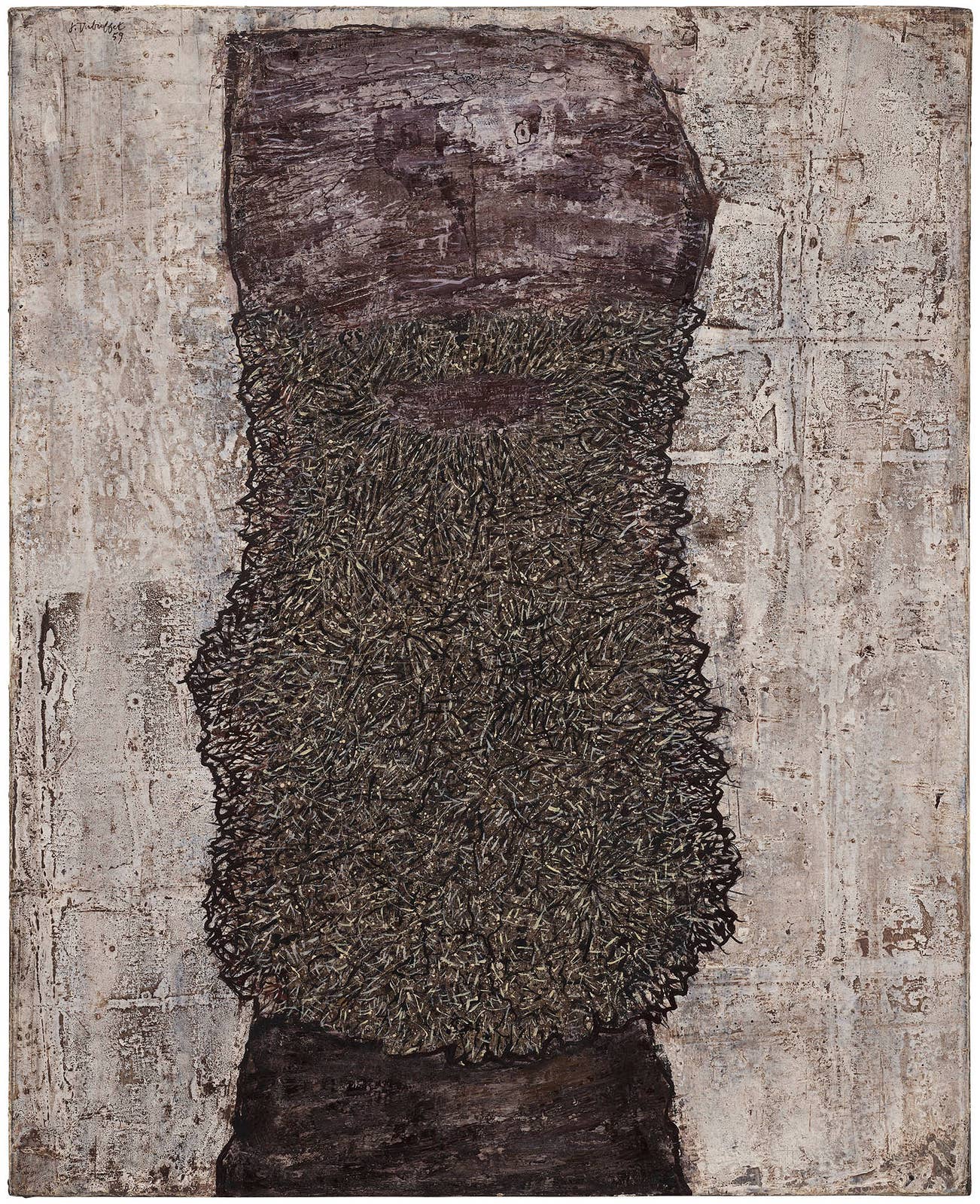 <p><strong>JEAN DUBUFFET</strong> <em>Barbe des rites,</em> $2,000,000&ndash;3,000,000</p>
