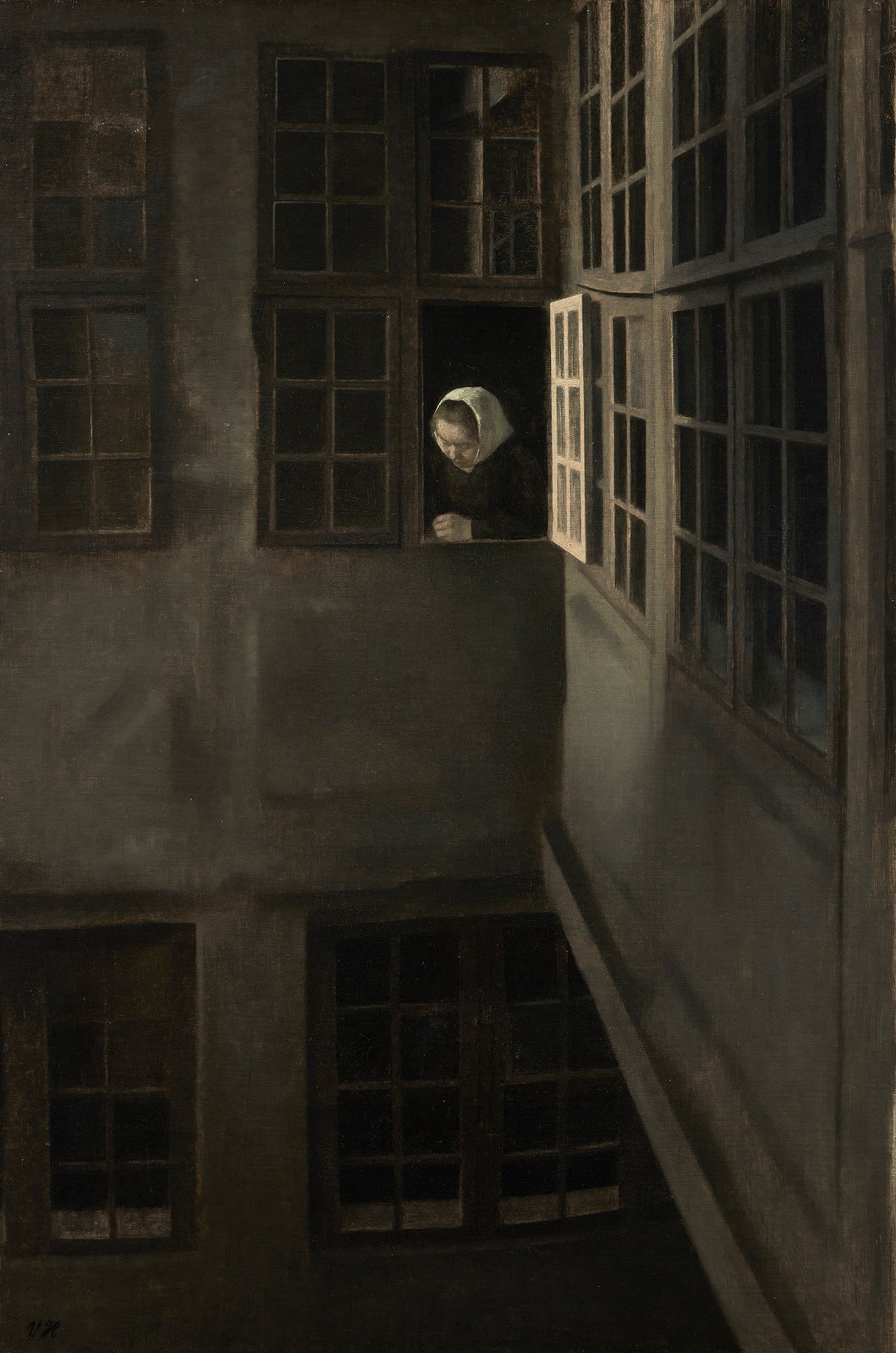 <p><strong>VILHELM HAMMERSH&Oslash;I</strong><em>&nbsp;Courtyard Interior at Strandgade 30,</em>&nbsp;$3,000,000&ndash;5,000,000</p>
