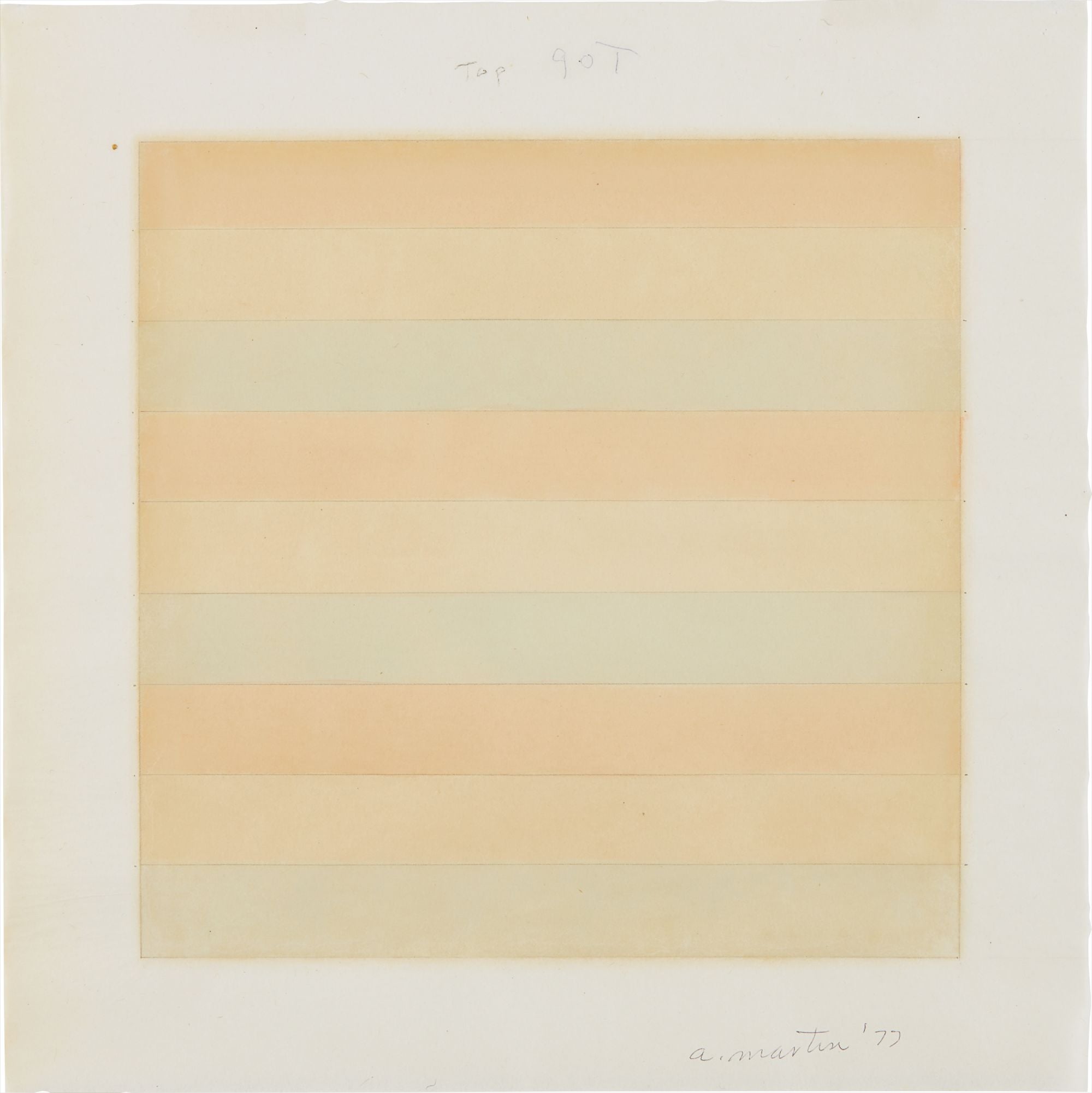 Agnes Martin 20th Century & Contemporary Art Day Sale