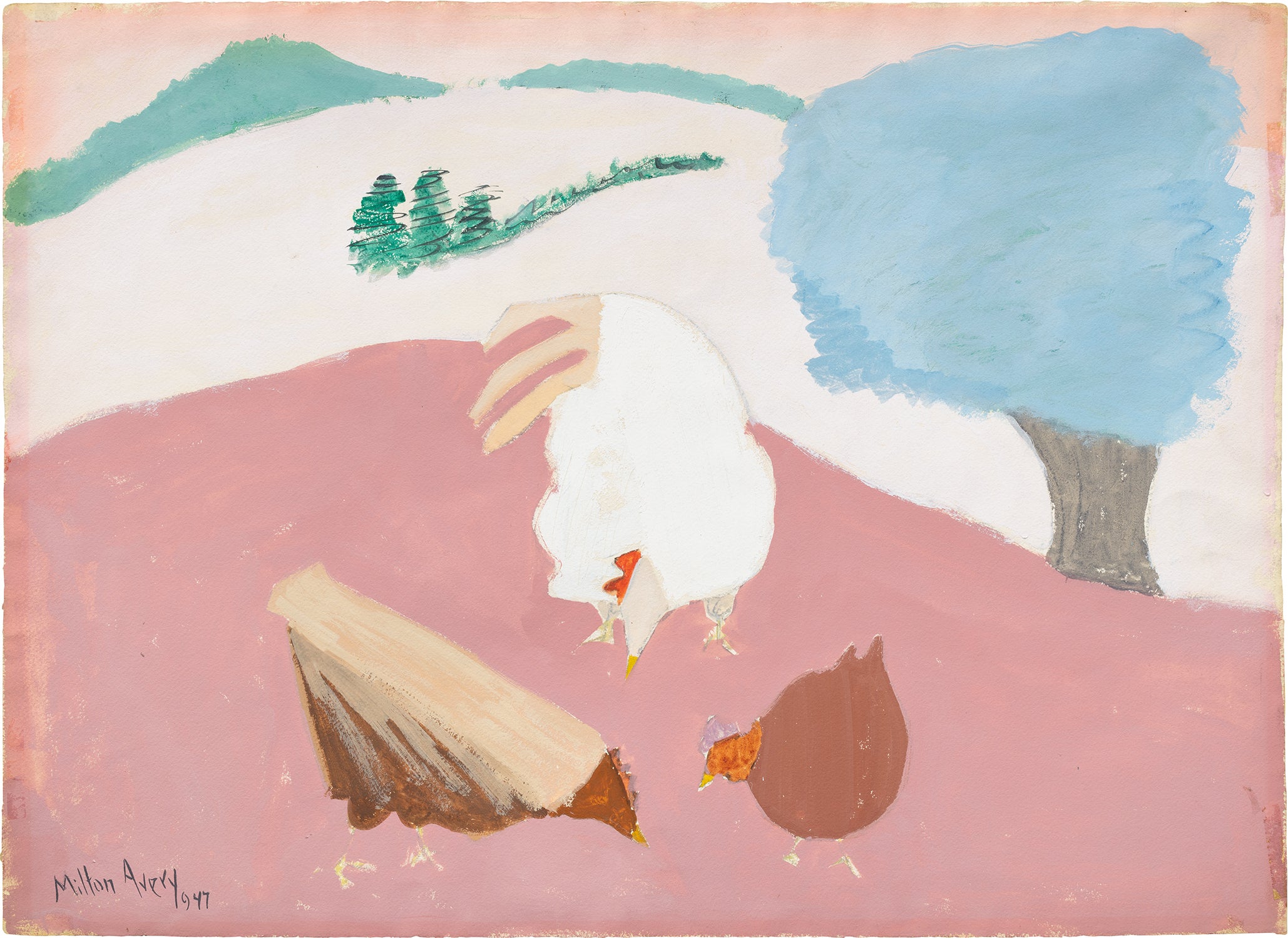 Milton Avery Modern & Contemporary Art Day Sale, Morning Session