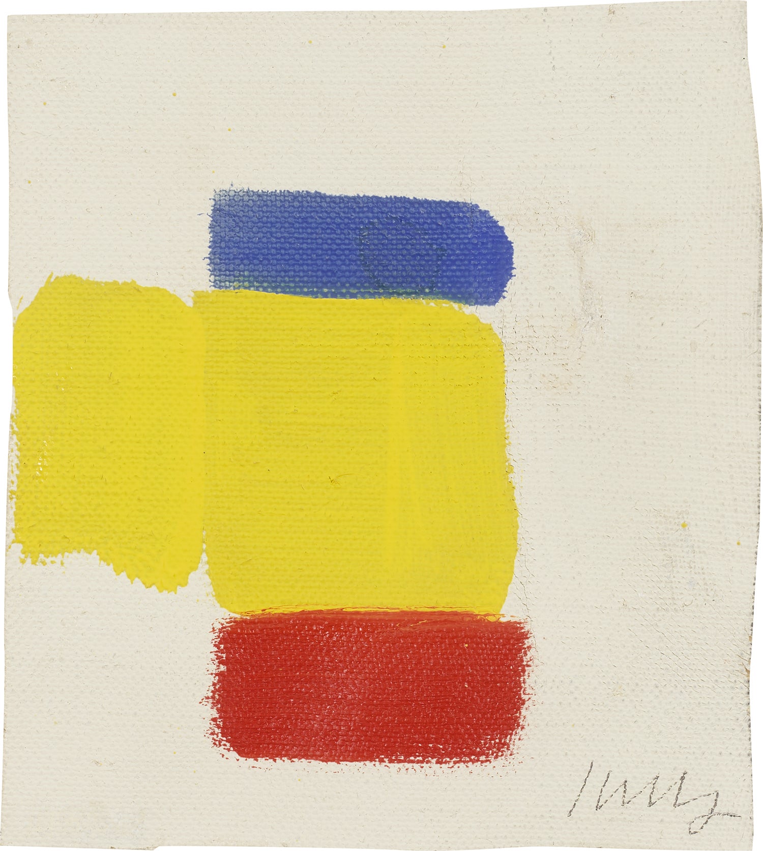 Study for Blue Yellow Red V