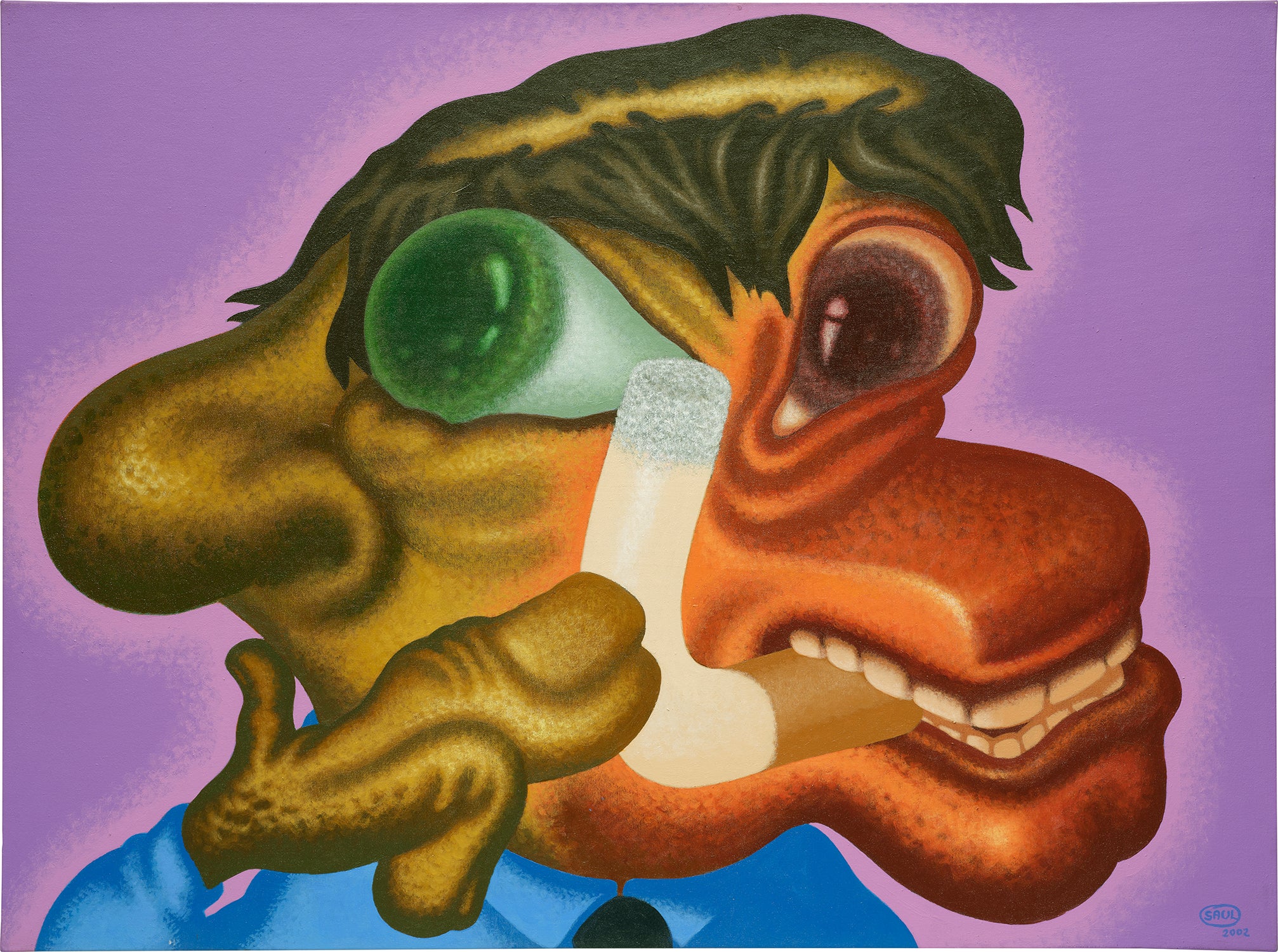 Peter Saul: Works for Sale, Upcoming Auctions & Past Results