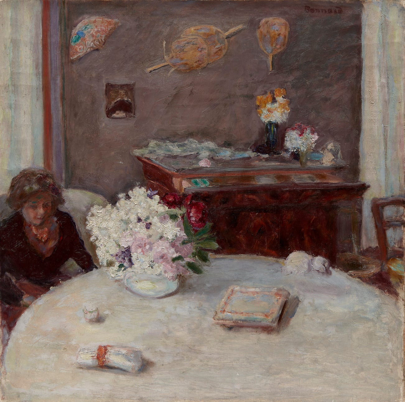 <p><strong>PIERRE BONNARD</strong> <em>La fin du repas,</em> $650,000&ndash;850,000</p>
