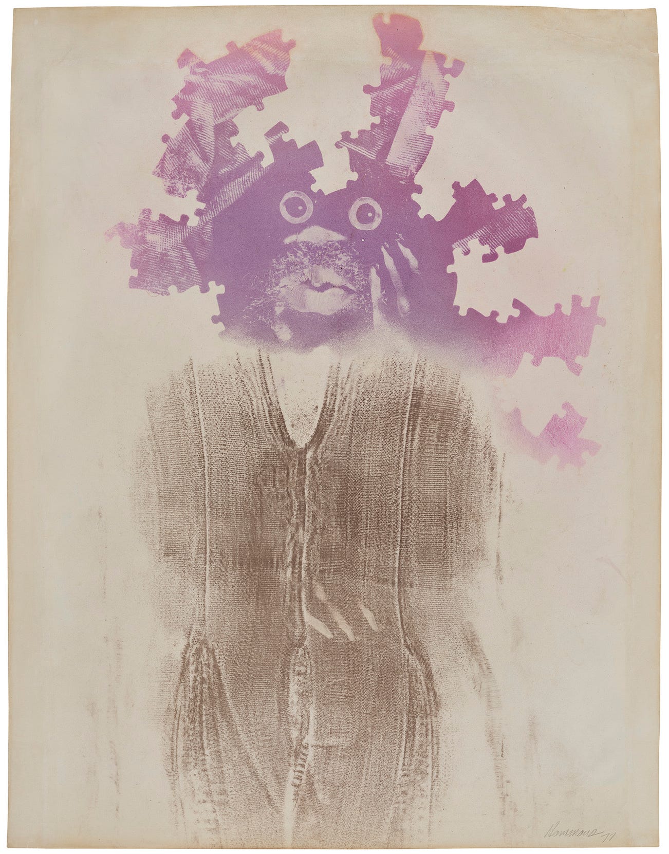 <p><strong>DAVID HAMMONS</strong> <em>Untitled (Body Print),</em> $300,000-500,000</p>