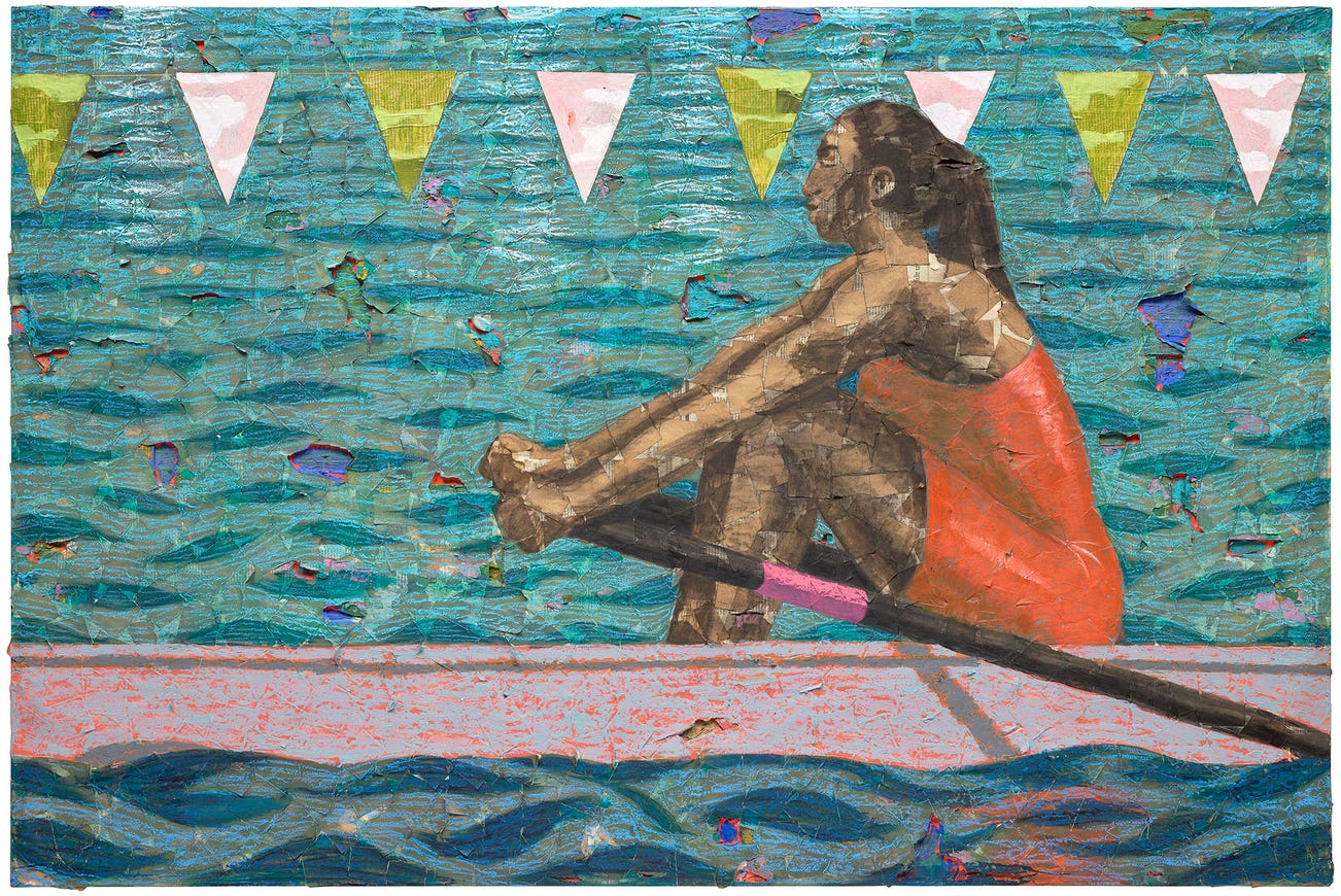 <p><strong>DEREK FORDJOUR</strong> <em>Single Sculler Stride,</em> $250,000 &ndash; 350,000</p>
