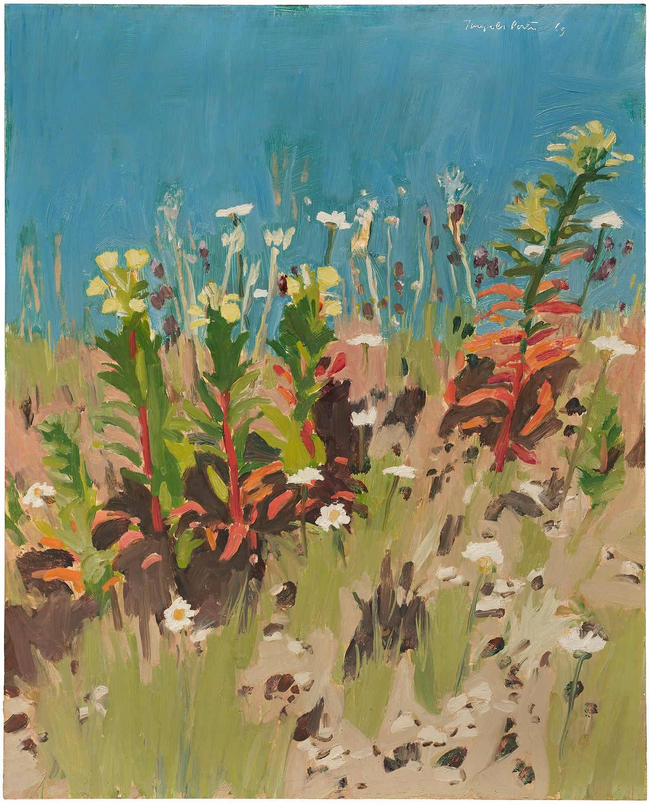 <p><strong>FAIRFIELD PORTER</strong><em> Flowers on a Bank, </em>$50,000&ndash;70,000</p>
