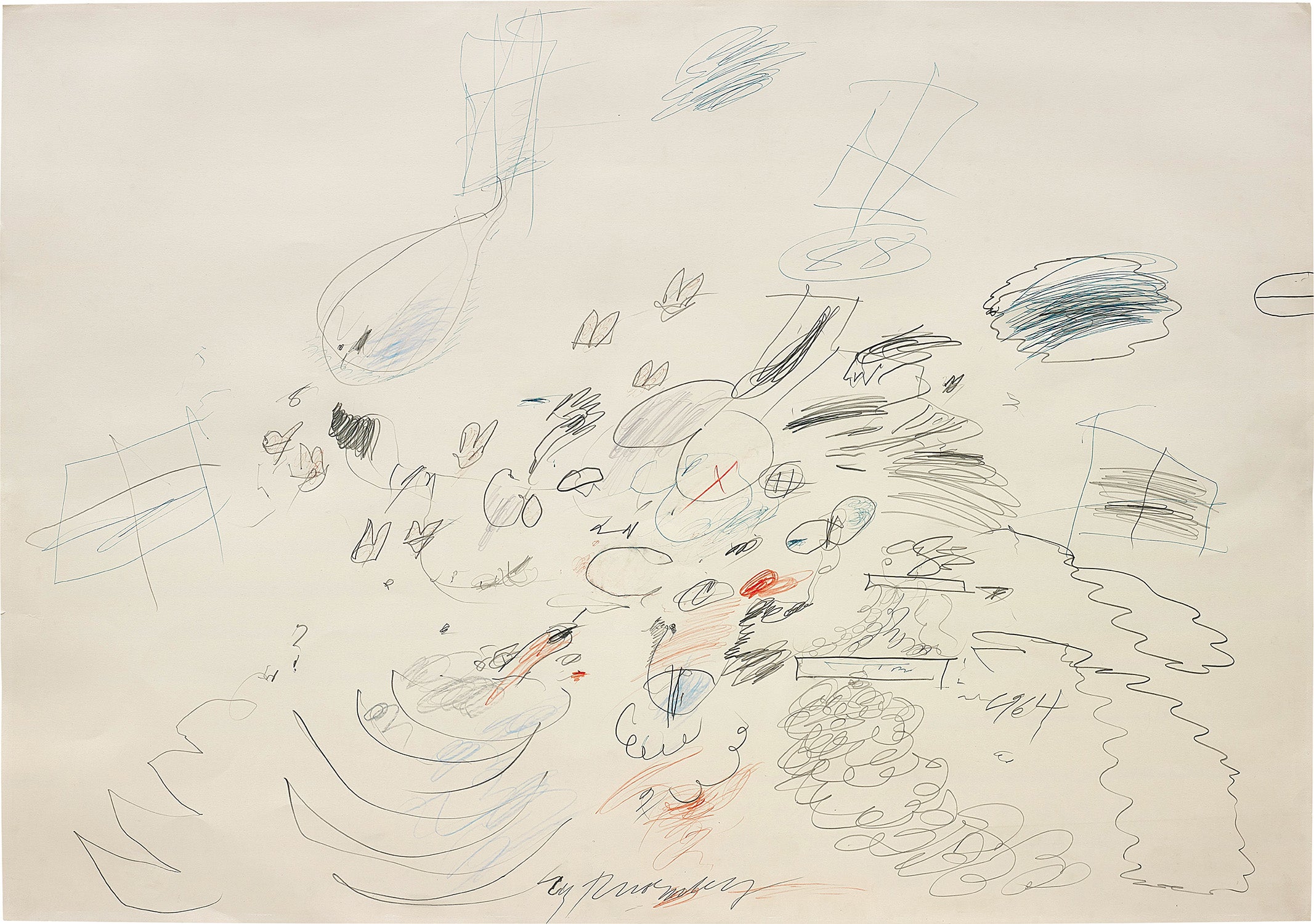 Cy Twombly 20th Century & Contemporary Art Evening Sale