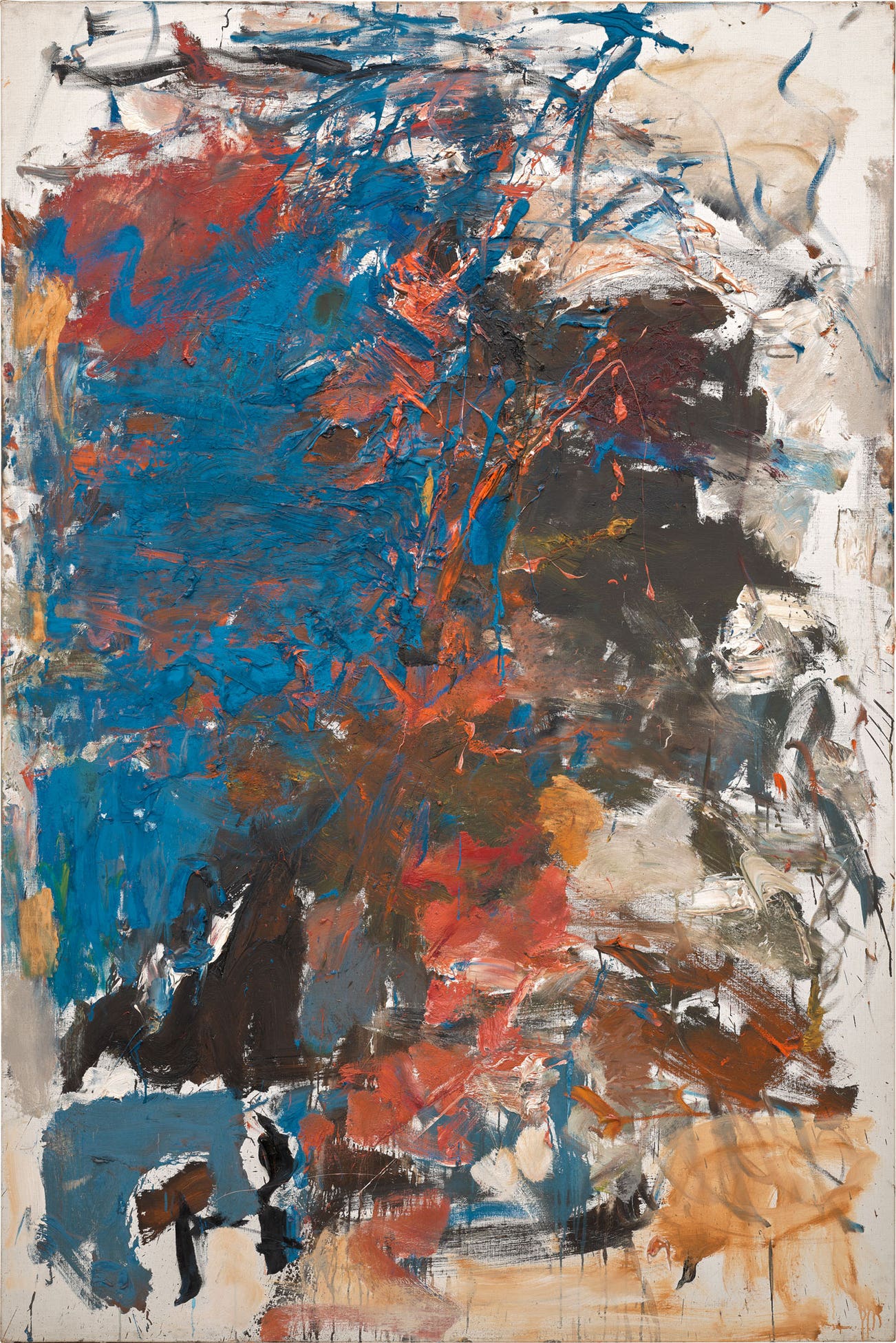 <p><strong>JOAN MITCHELL&nbsp;</strong><em>Blueberry,</em>&nbsp;c. 1962</p>
