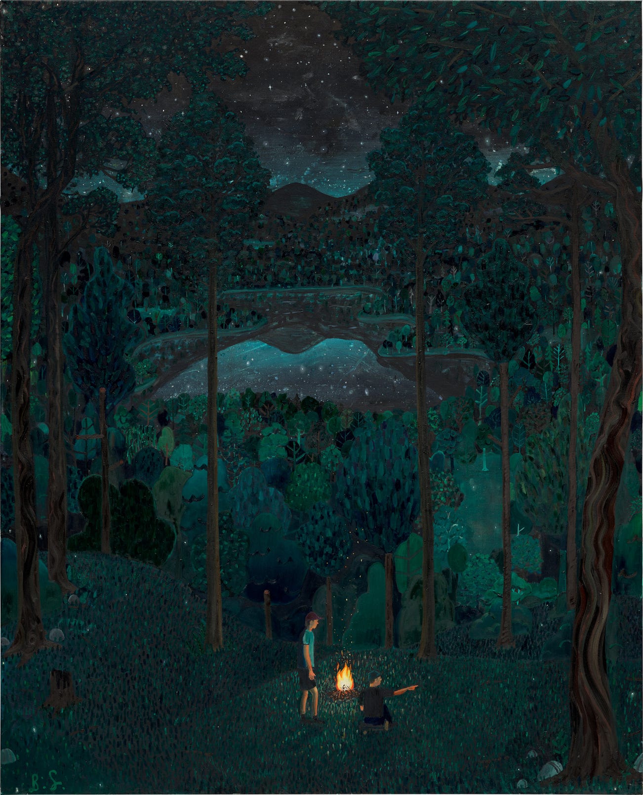 <p><strong>BEN SLEDSENS&nbsp;</strong><em>A second nice break</em><em>,&nbsp;</em>2017</p>
