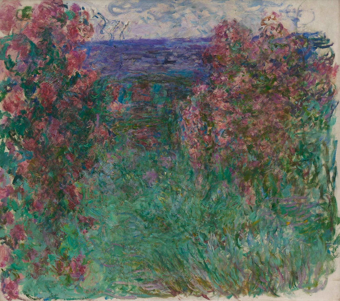 <p><strong>CLAUDE MONET</strong> <em>La Maison dans les roses,</em> $2,000,000 – 4,000,000</p>