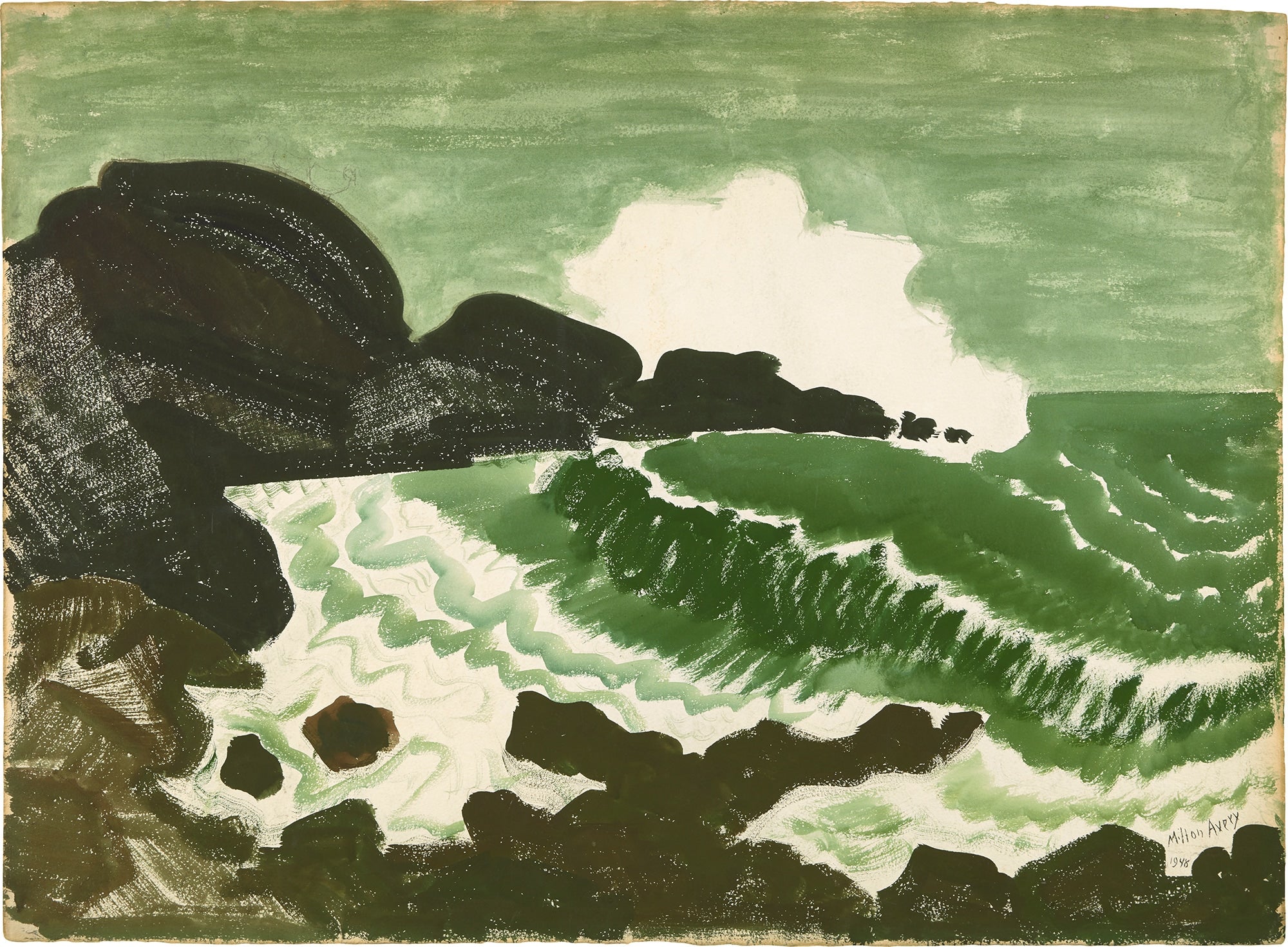 Milton Avery 20th Century & Contemporary Art Day Sale - Morning
