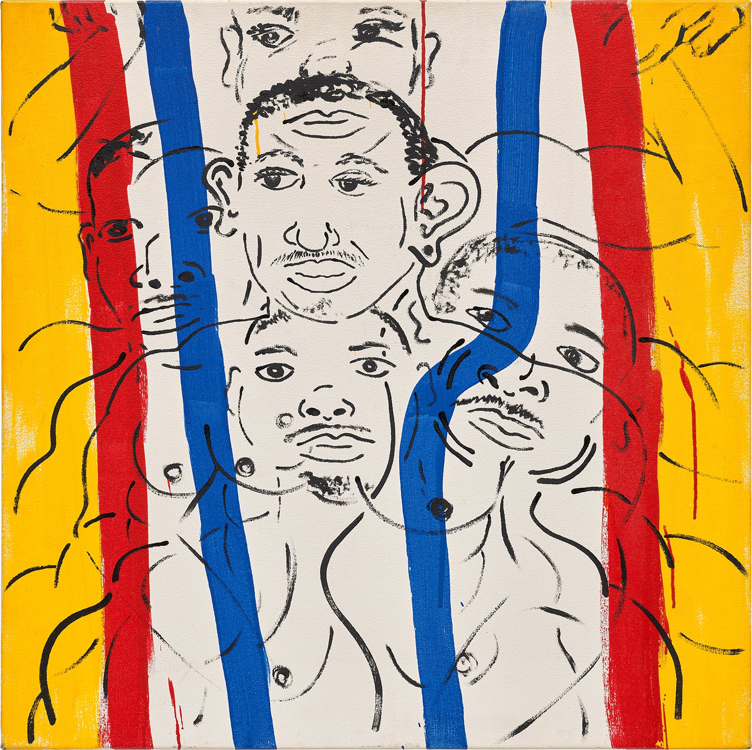 Red-Yellow-Blue #16 (Portrait of Adolpho)