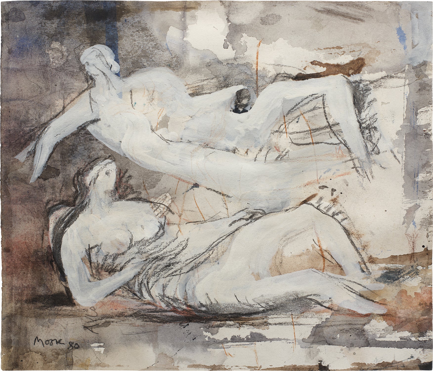 Two Female Reclining Figures