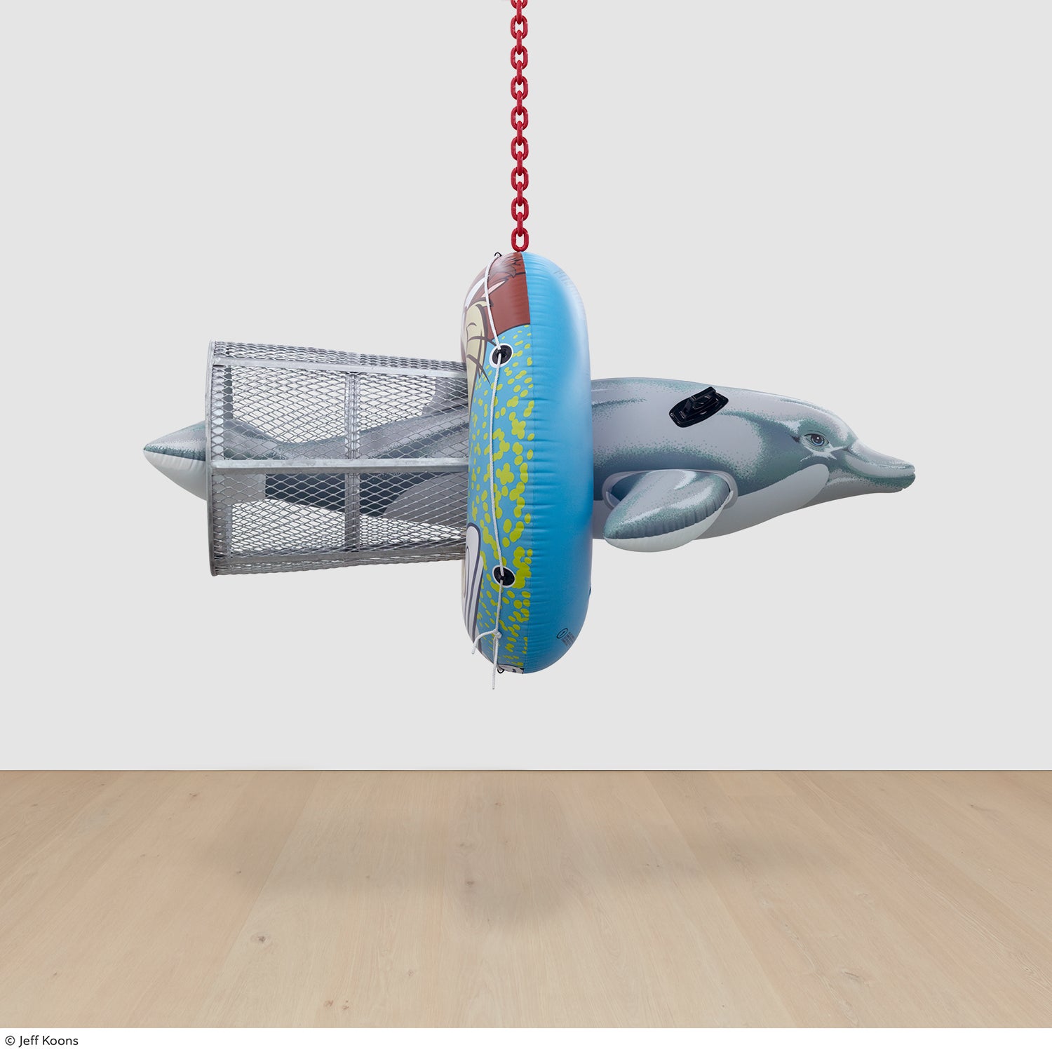 Jeff Koons Dolphin2003イルカと鍋のアートポスター Jeff Koons Modern & Contemporary Art Evening Sale