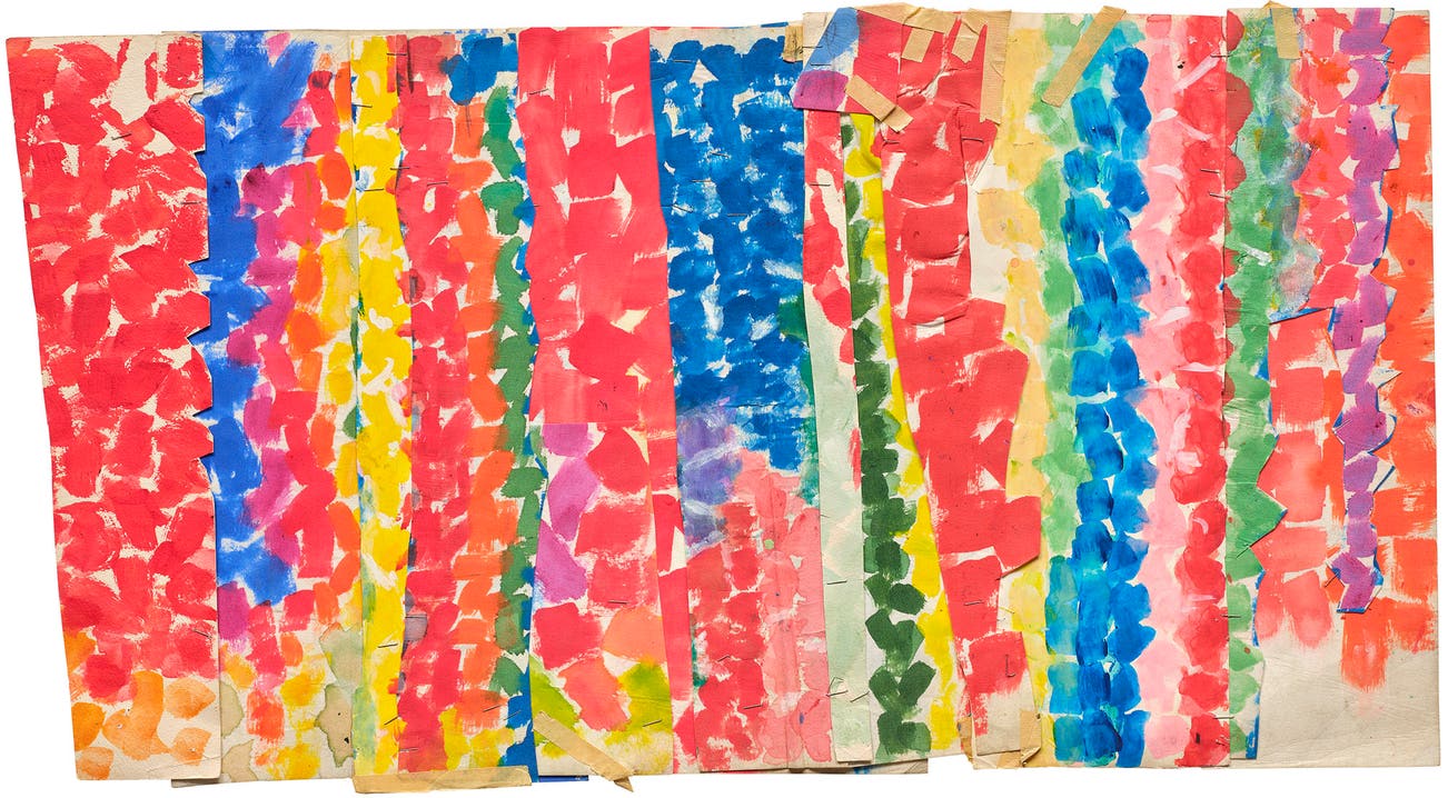 <p><strong>ALMA THOMAS</strong> <em>Untitled, </em>circa 1968</p>
