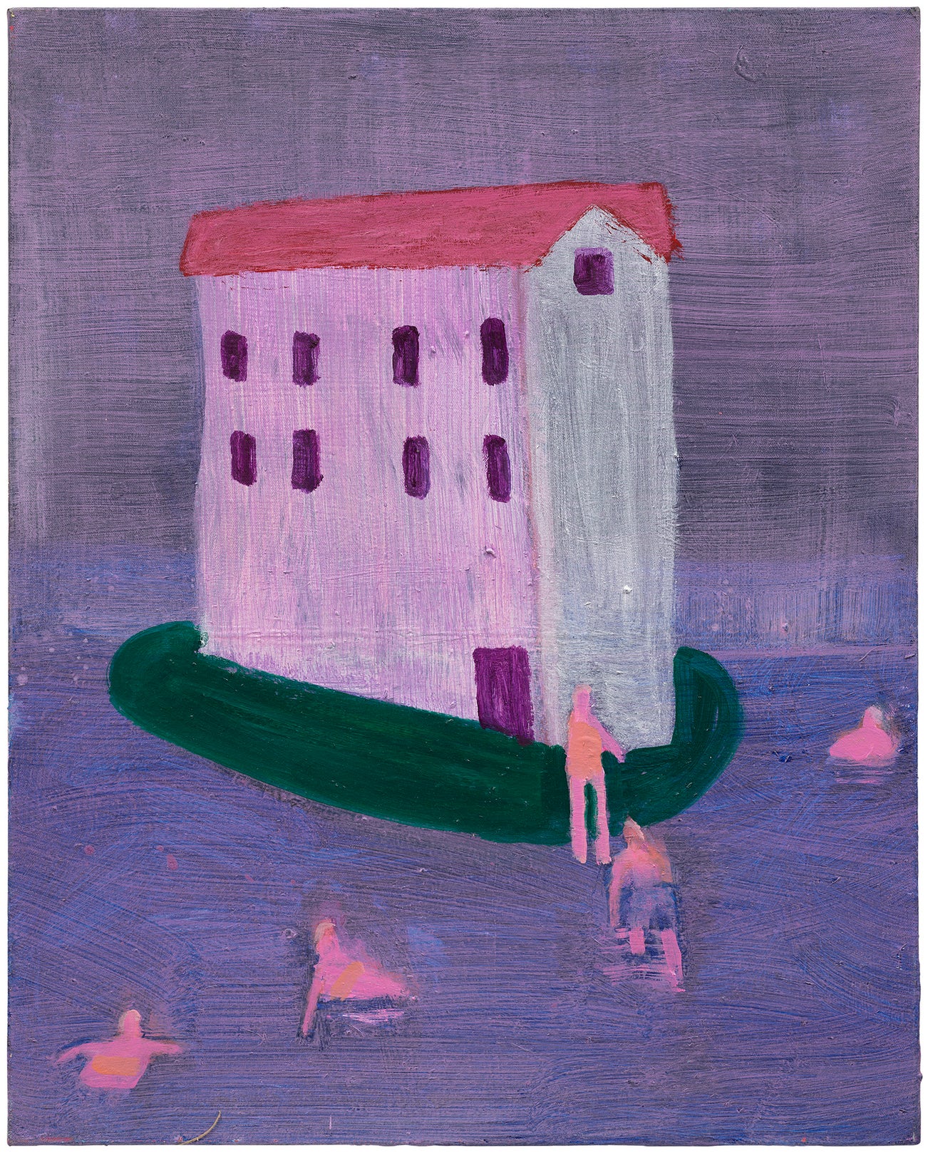 <p><strong>KATHERINE BRADFORD</strong> <em>Swimmers by the Mill, </em>$20,000–30,000</p>