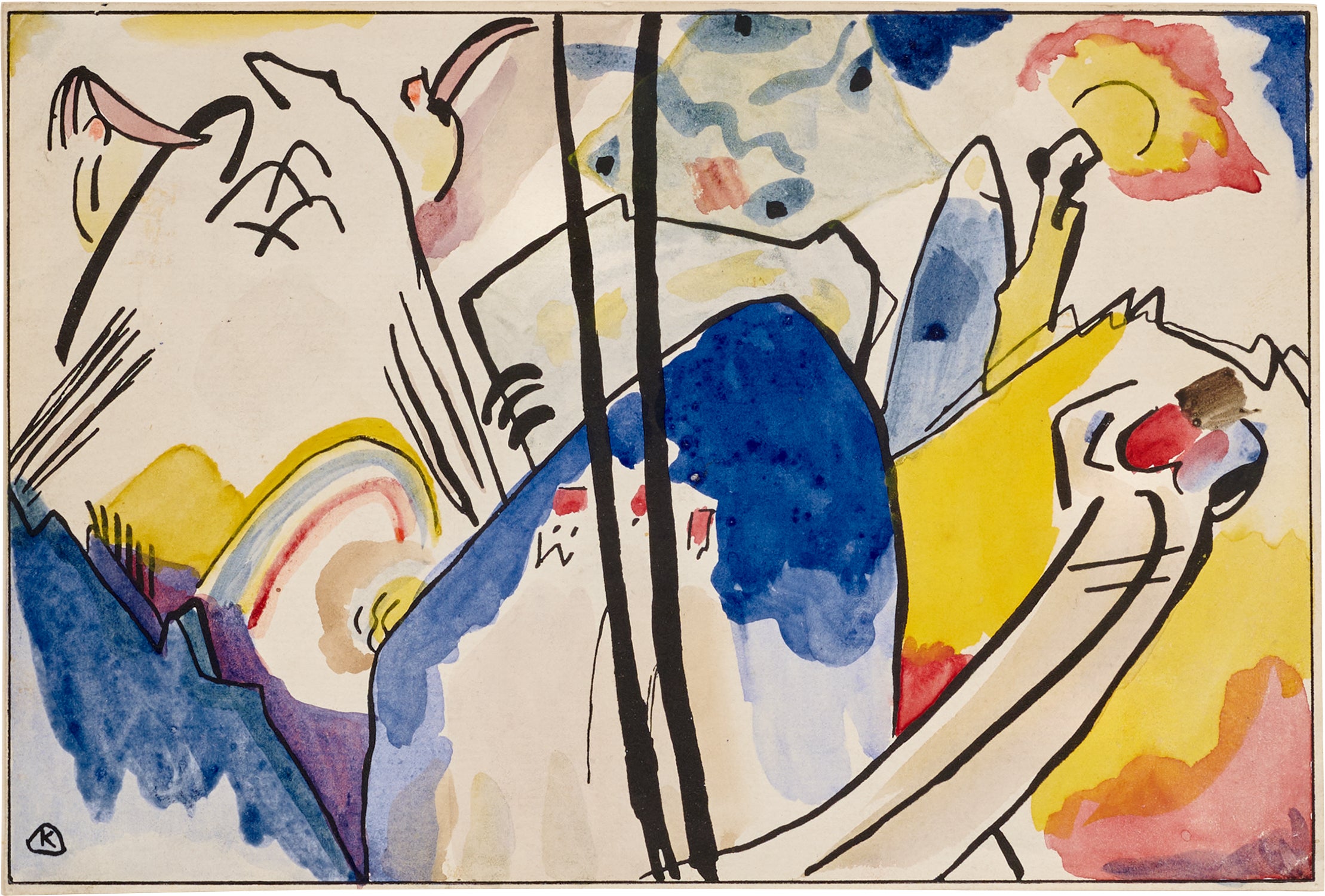 Wassily Kandinsky Living the Avant-Garde: The Triton Collection