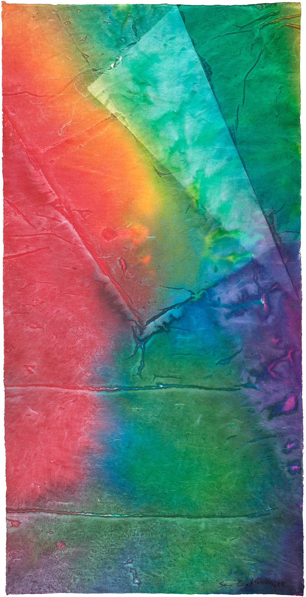 <p><strong>SAM GILLIAM </strong><em>Untitled,</em> $70,000 – 100,000</p>