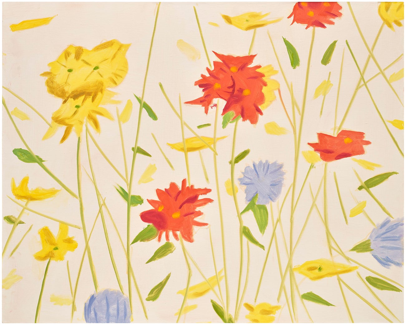 <p><strong>ALEX KATZ</strong> <em>Wildflowers,</em> $300,000 – 500,000</p>