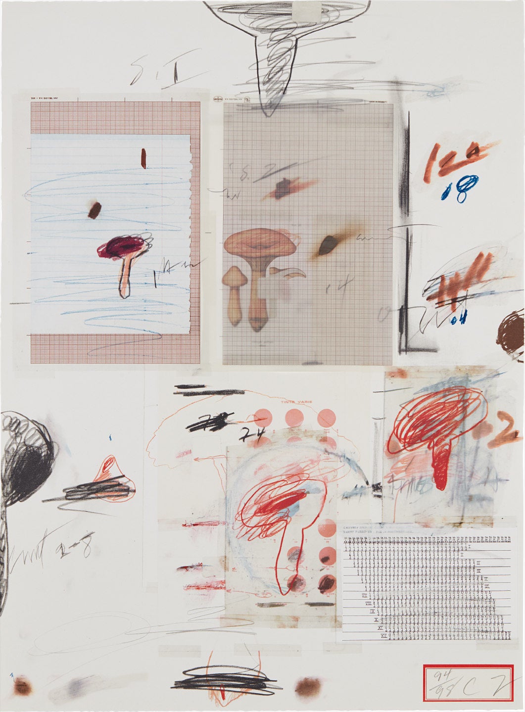 Cy Twombly Editions & Works on Paper