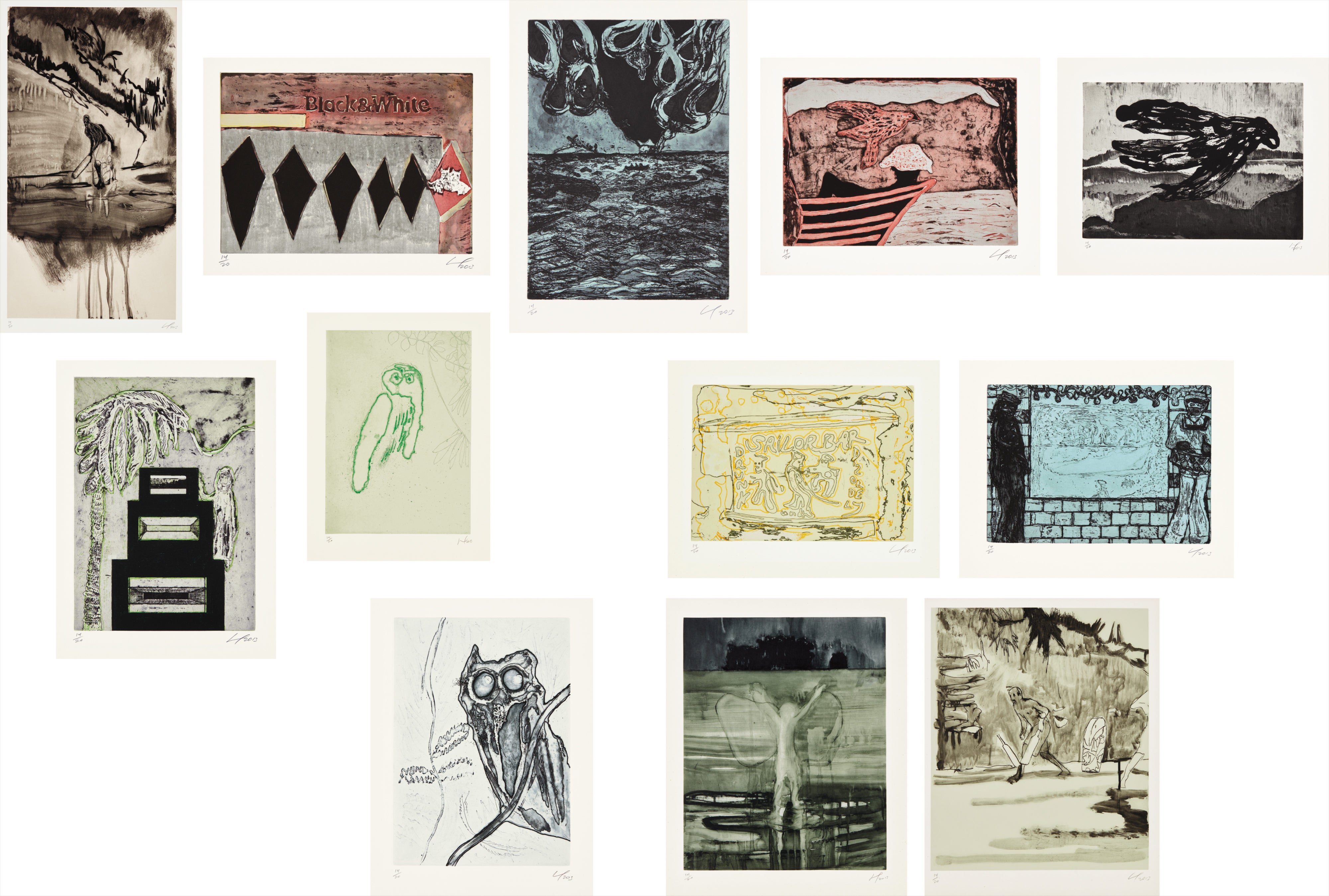 Peter Doig Editions & Works on Paper