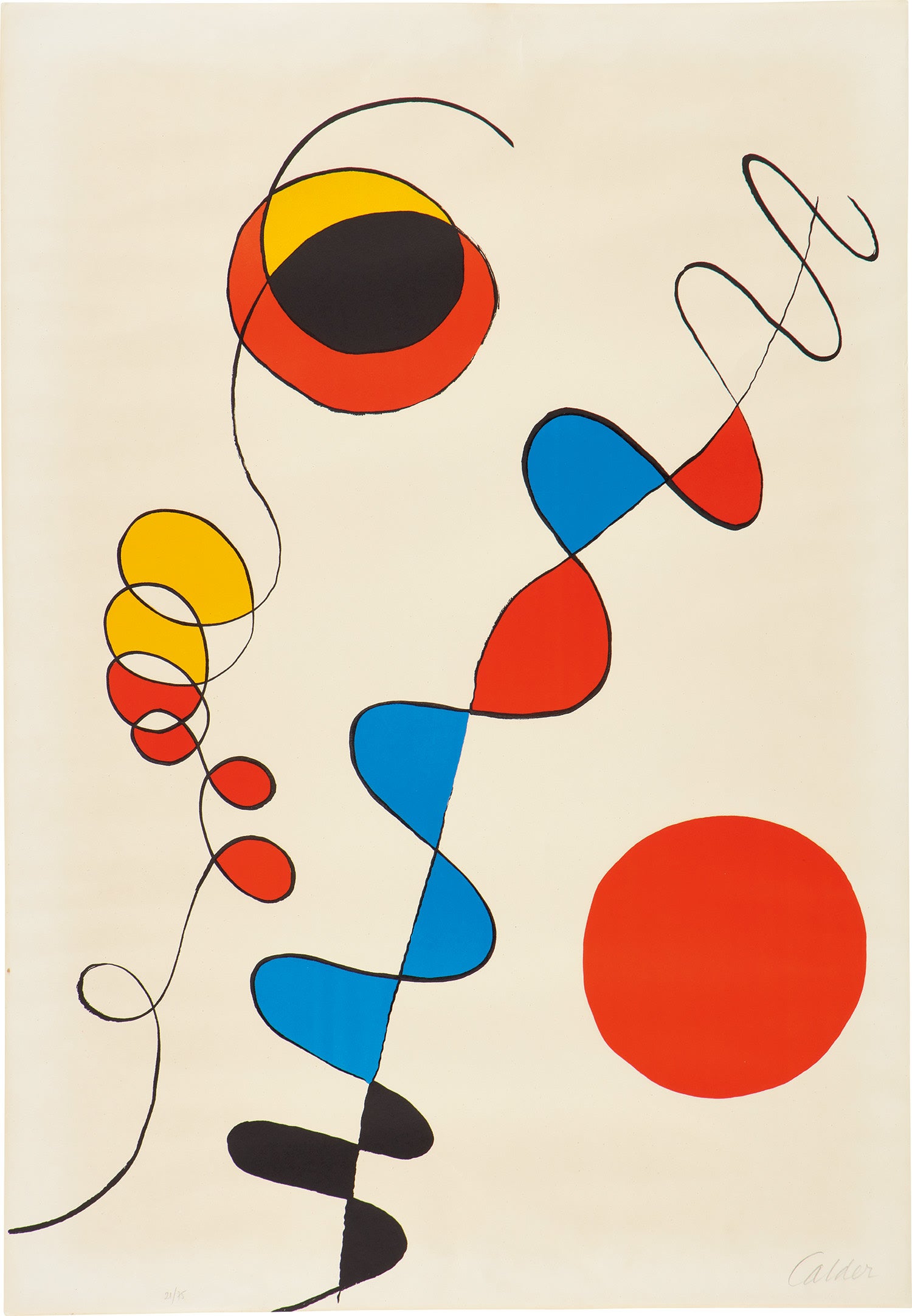 Alexander Calder Editions & Works on Paper