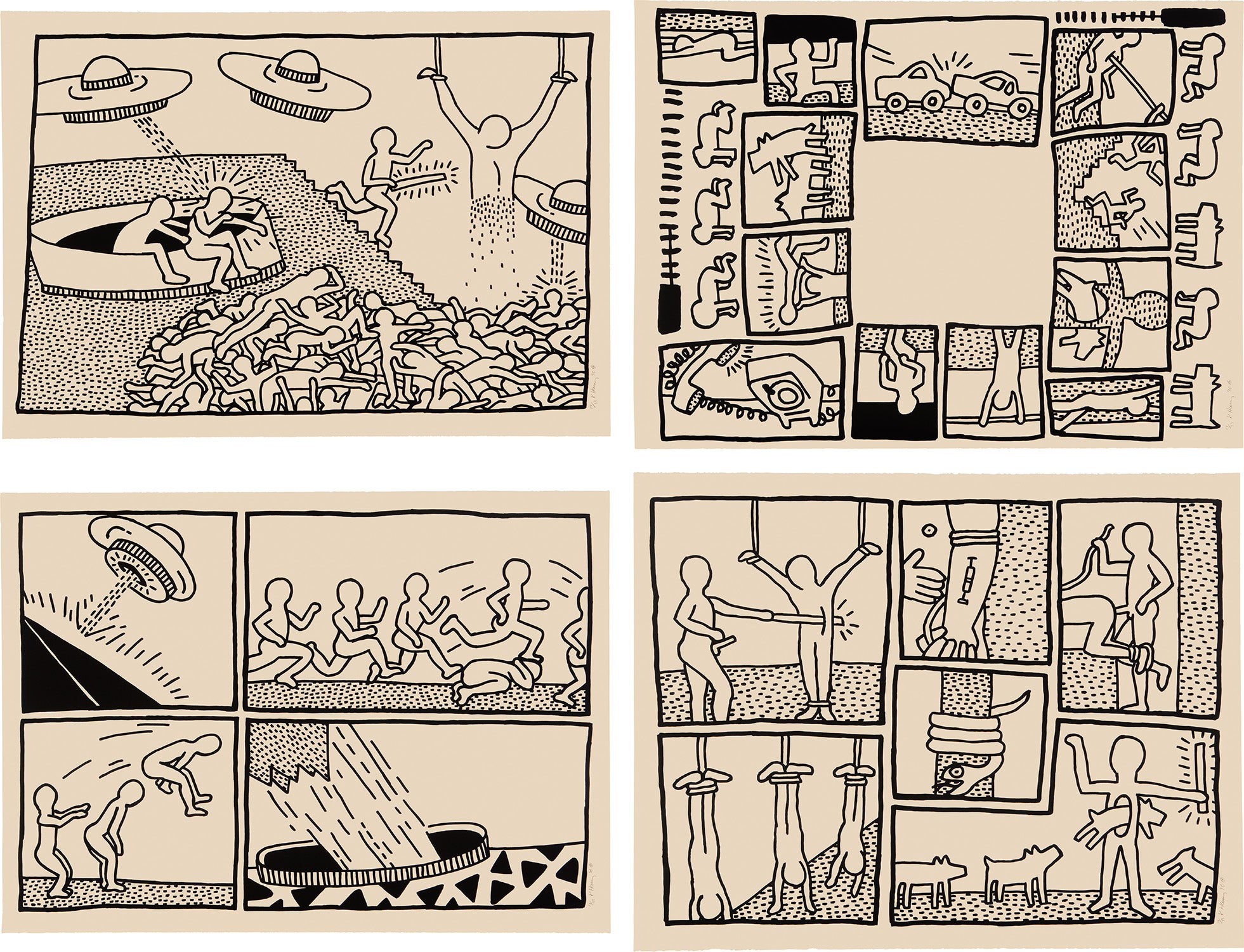 Keith Haring Editions & Works on Paper
