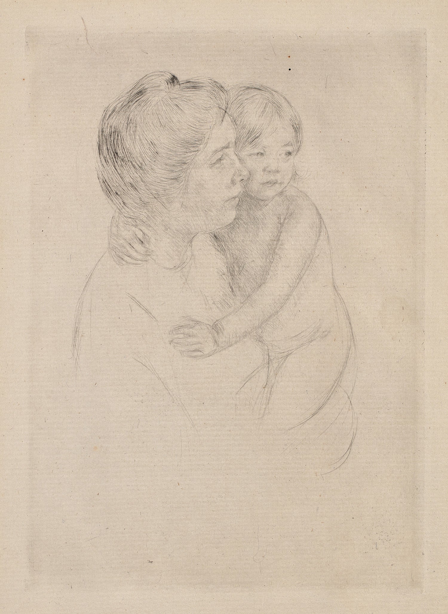 Denise Holding Her Child (B. 204)