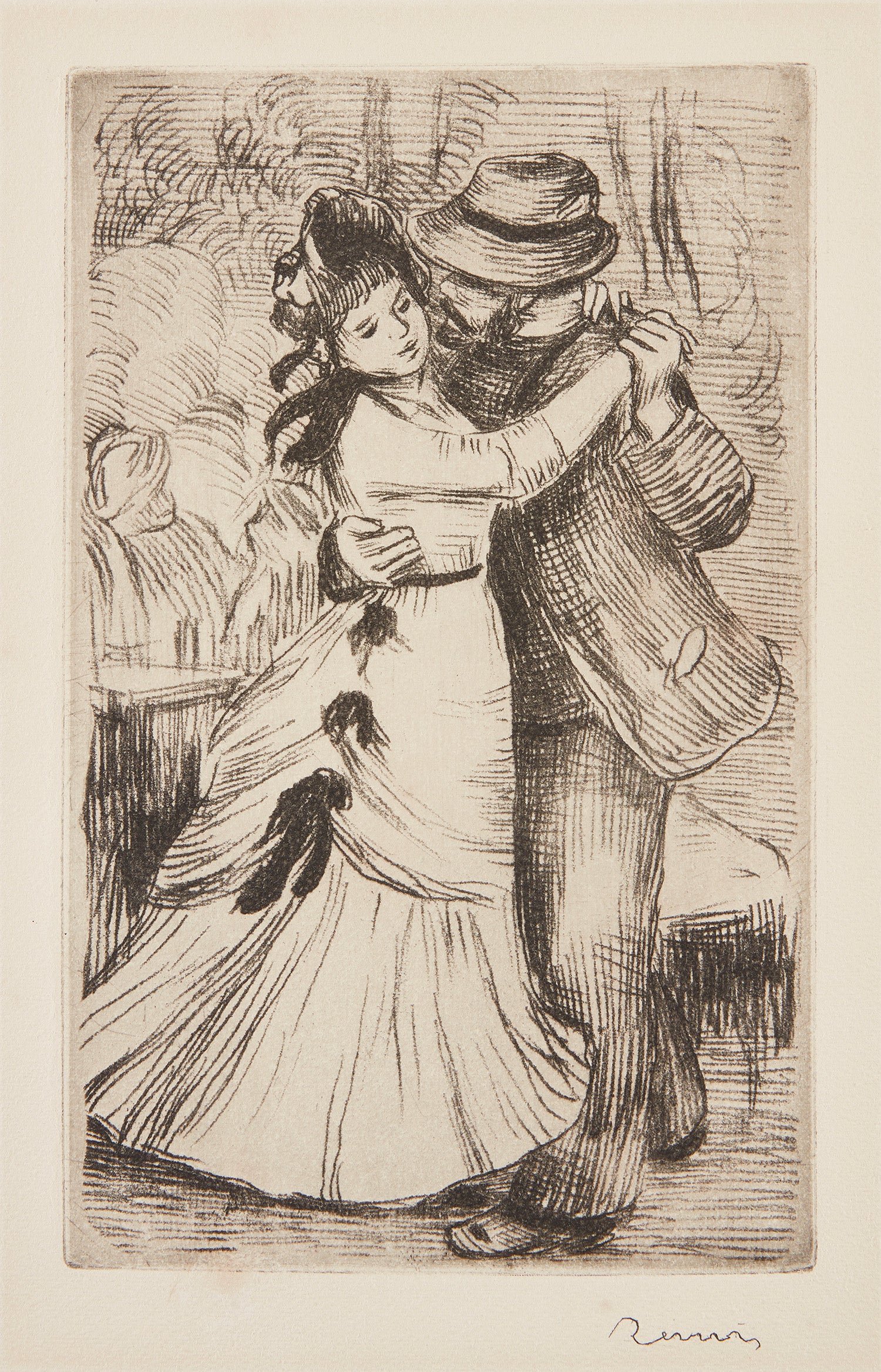 La Danse à la campagne, 2e planche (Dance in the Country, 2nd plate)