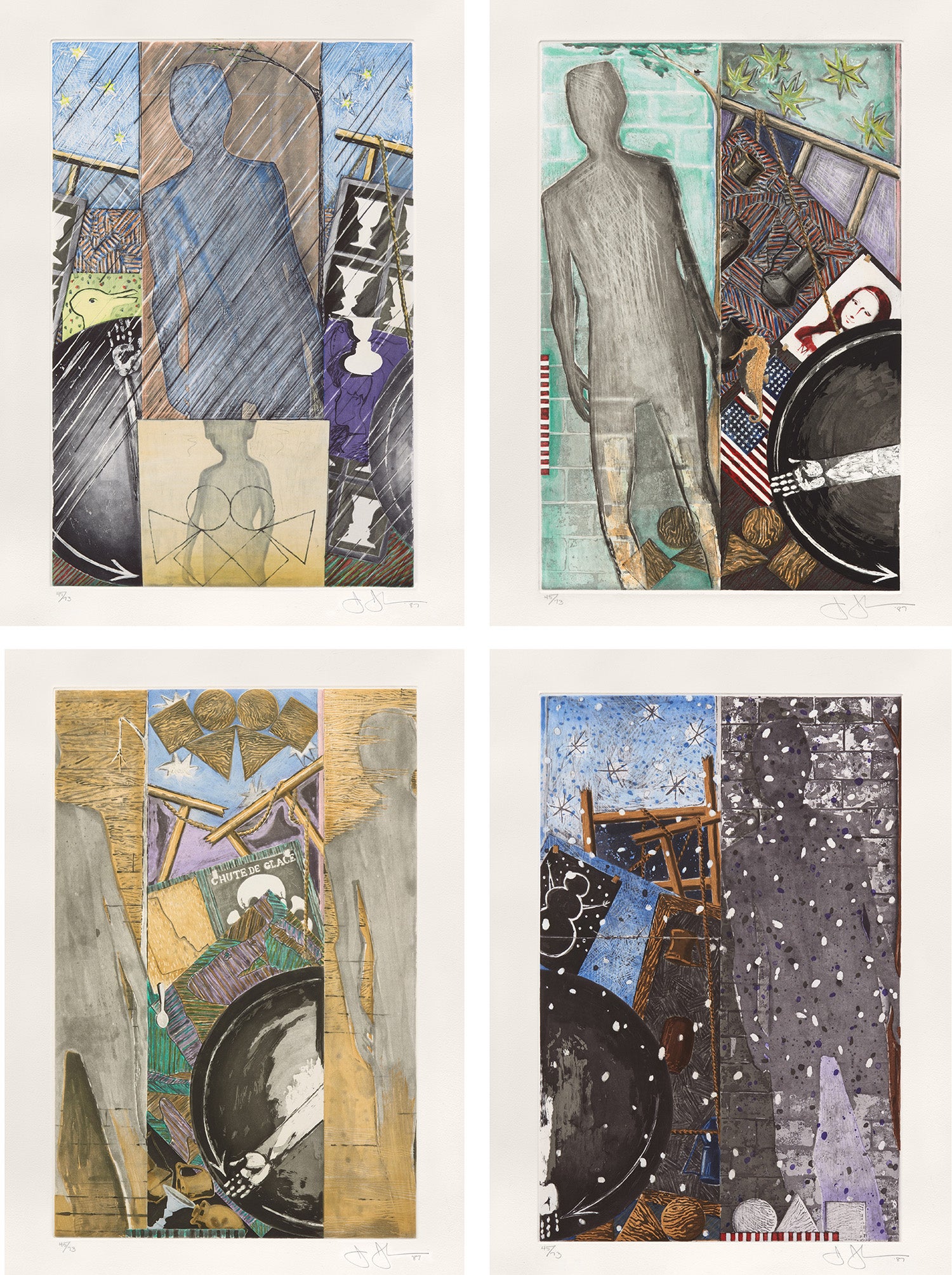 Jasper Johns Editions & Works on Paper