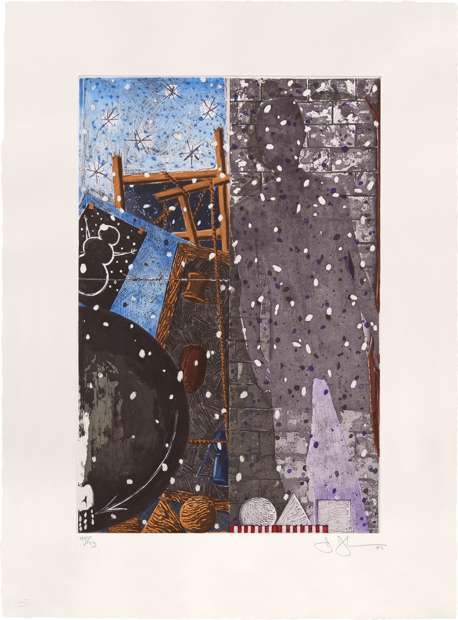 Jasper Johns Editions & Works on Paper