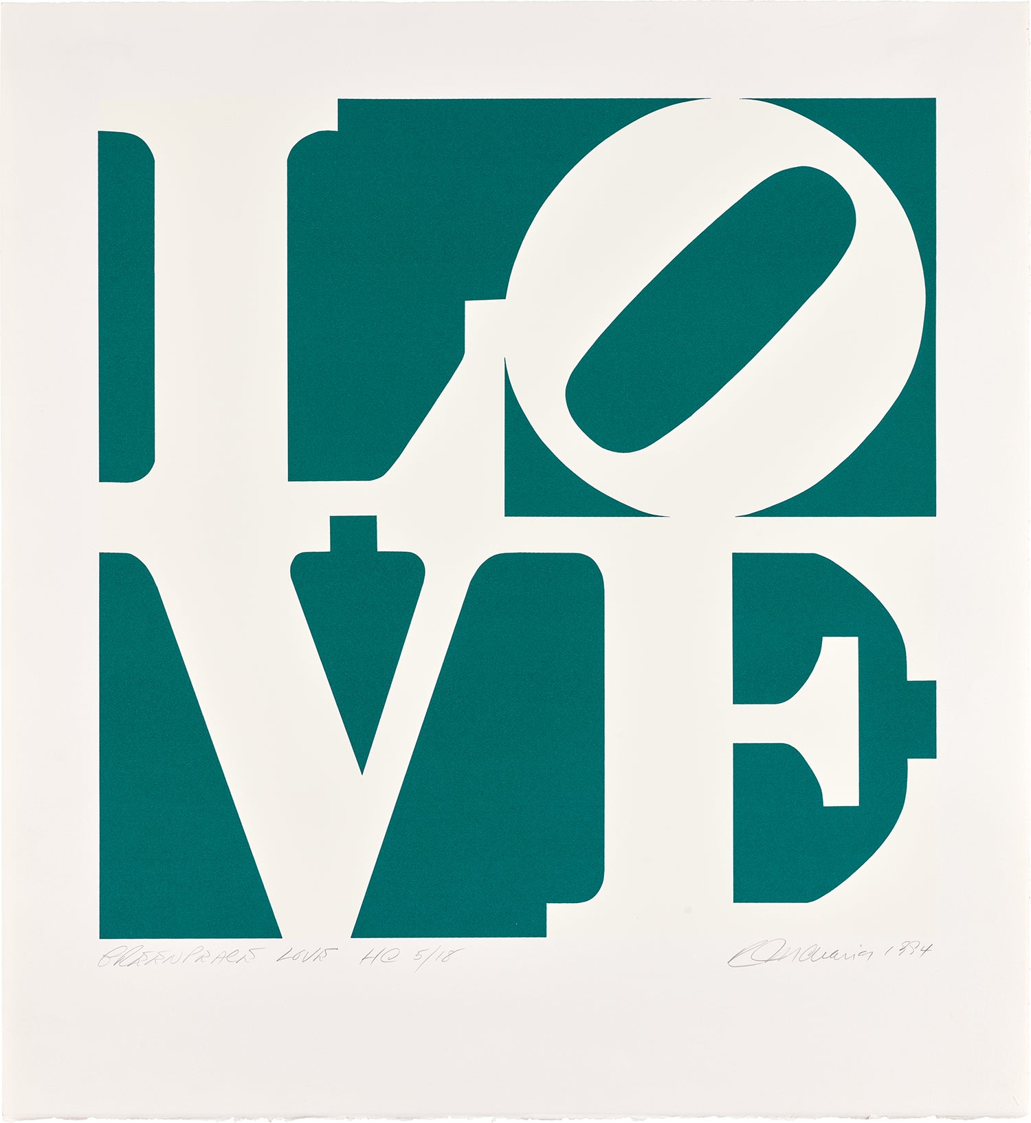 Robert Indiana Editions & Works on Paper