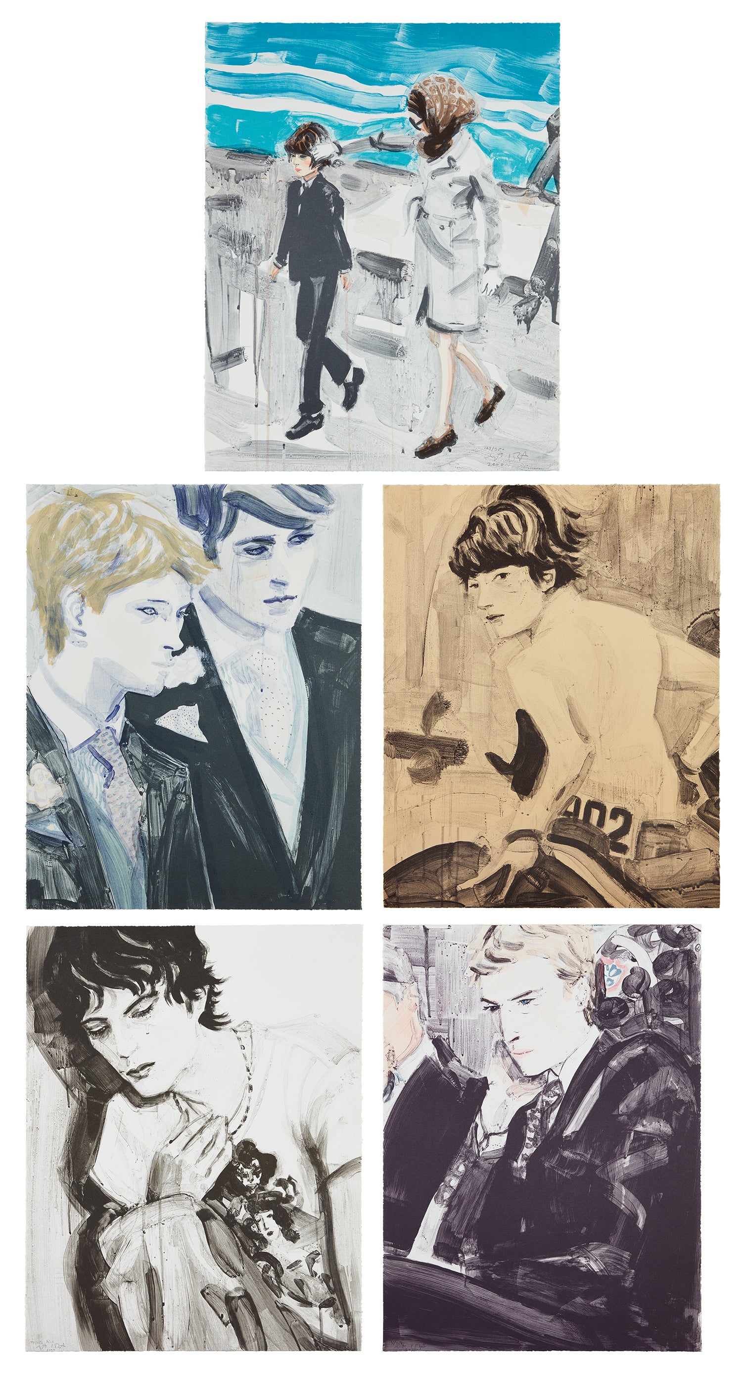 Elizabeth Peyton Editions & Works on Paper