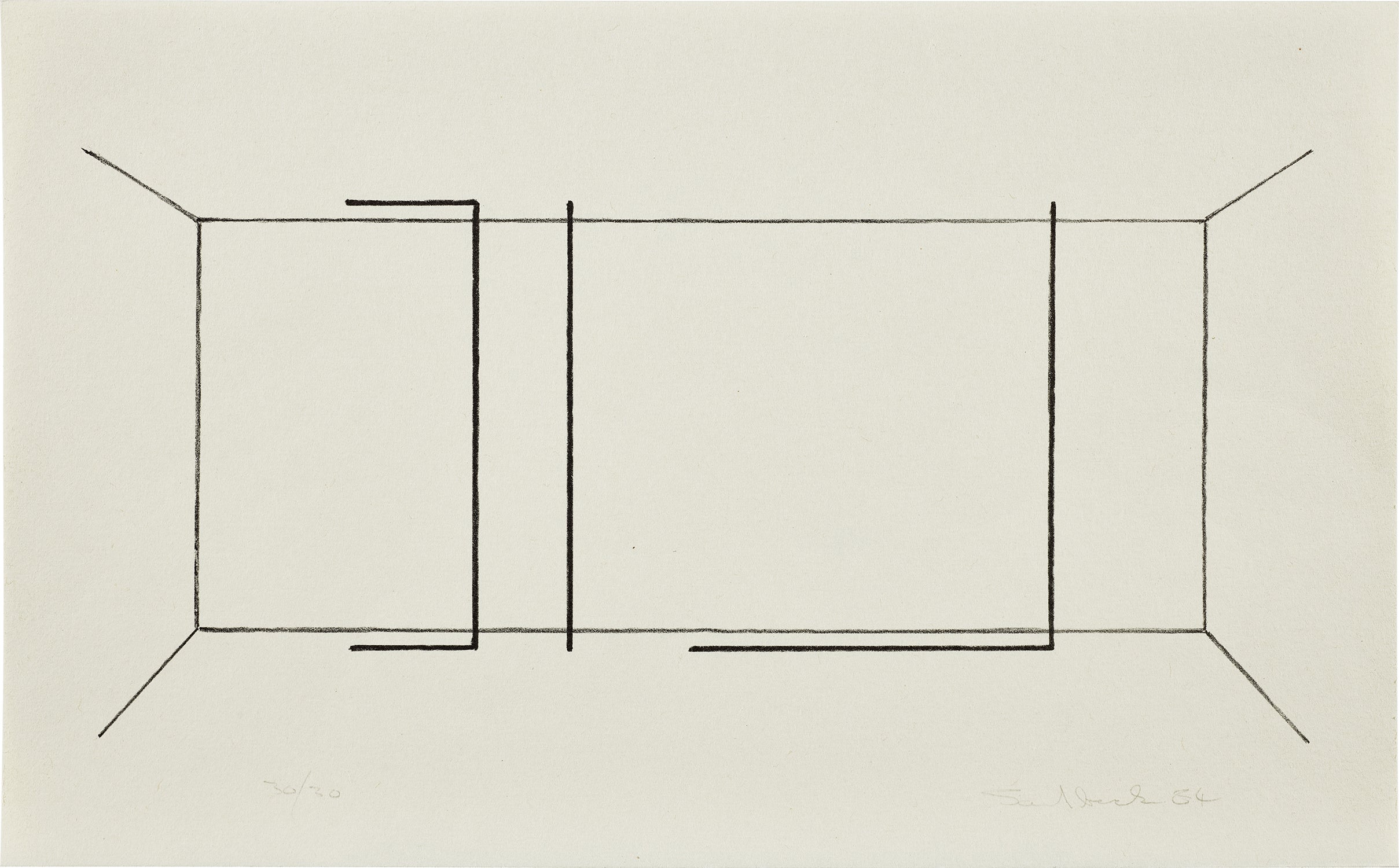 Fred Sandback Editions & Works on Paper