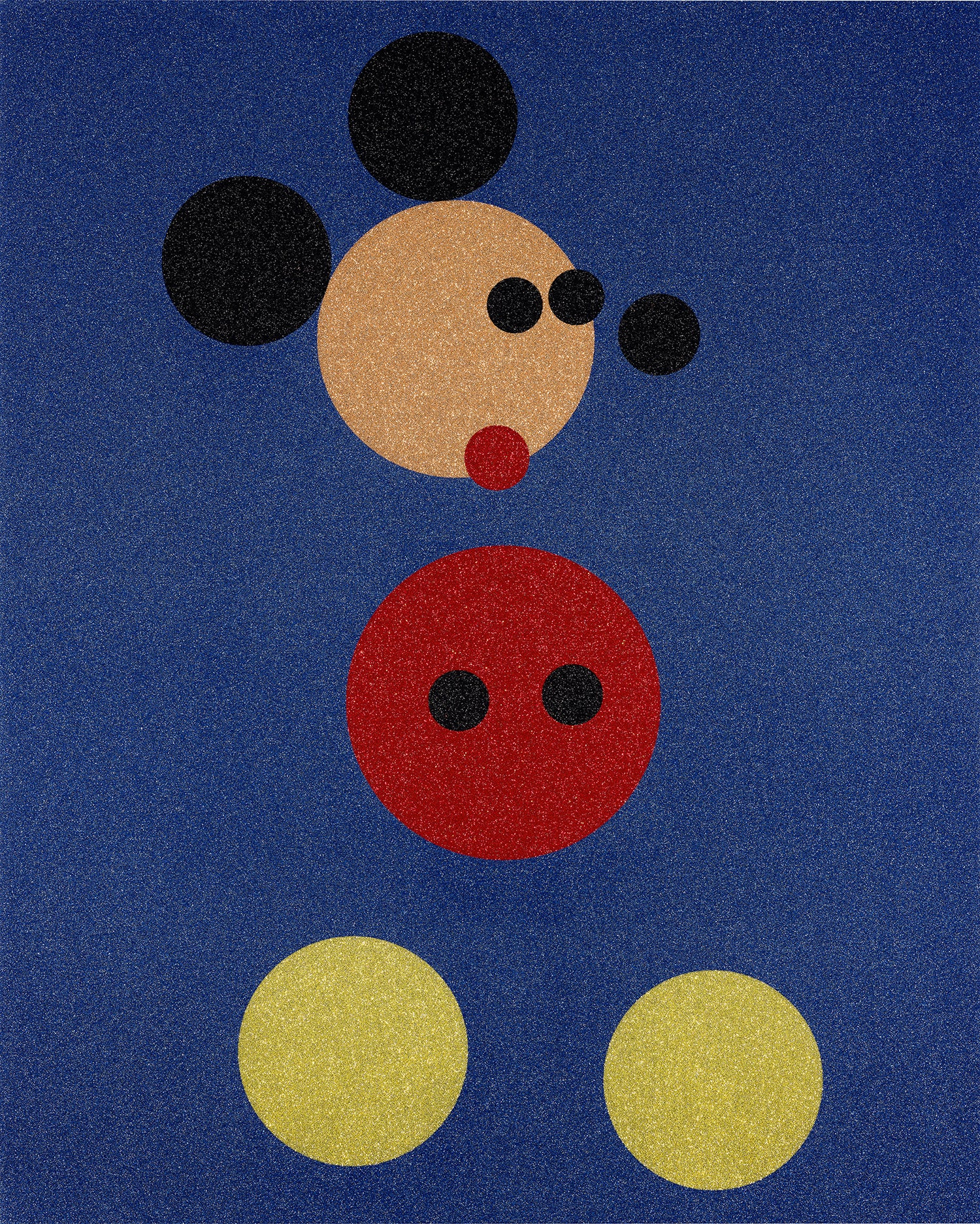 Mickey (Blue Glitter)